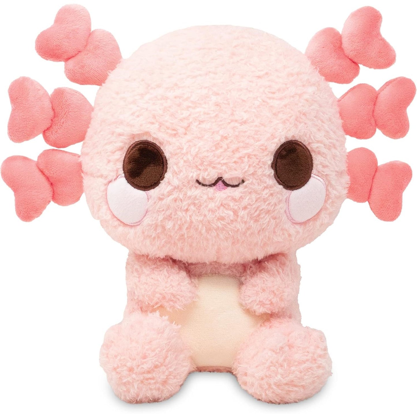 PlushGoals Lottie the Lovely Axolotl Plush - Cute Stuffed Animal - Cuddle Barn