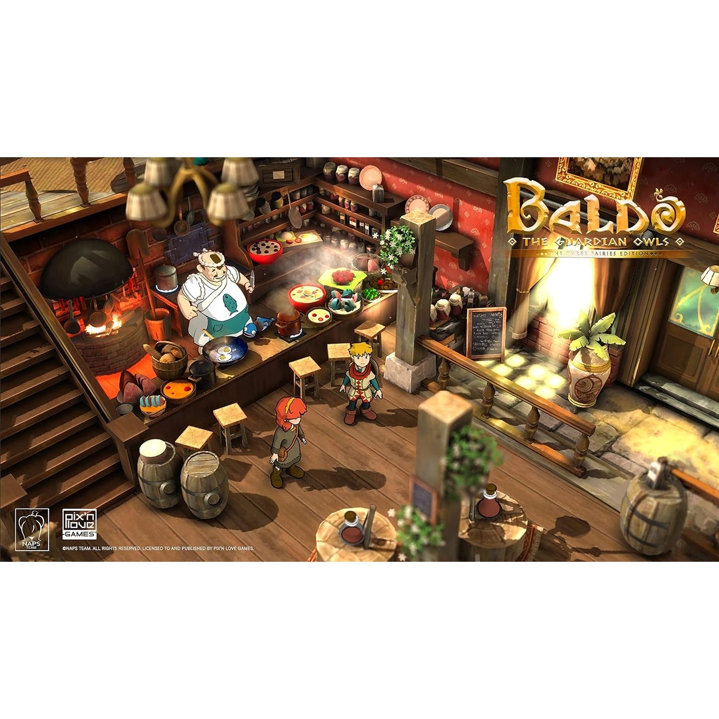 BALDO GUARDIAN OWLS THREE FAIRIES EDITION NS