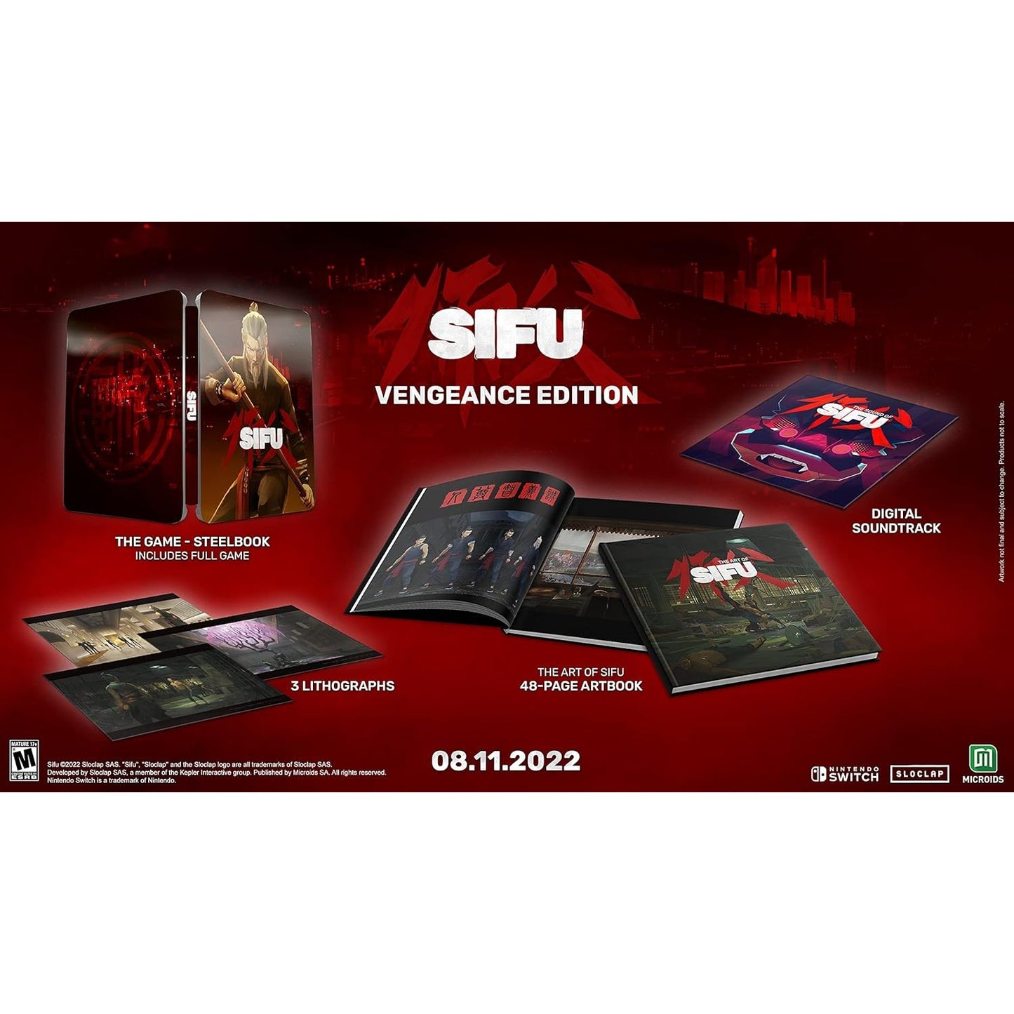 Sifu: Vengeance Edition - Nintendo Switch - Microids