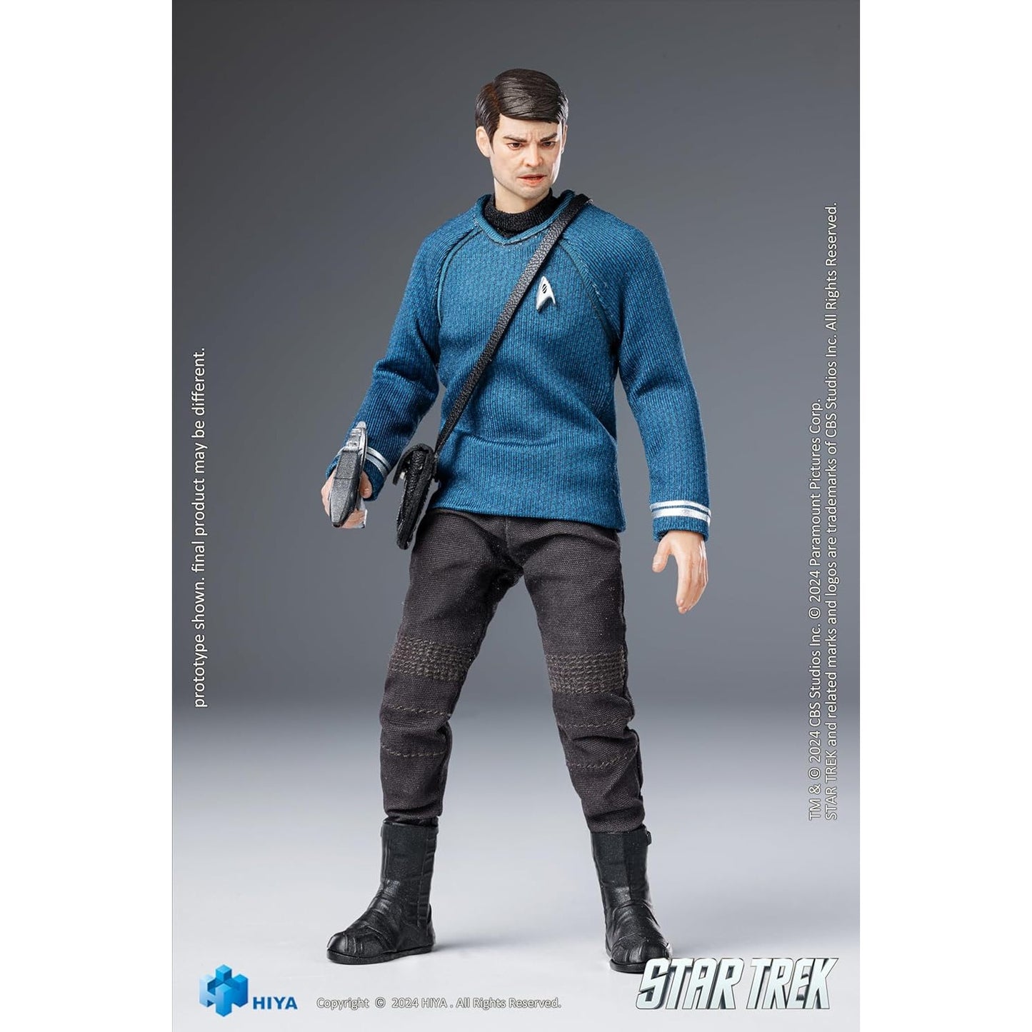 Star Trek 2009 Film Dr. Leonard "Bones" McCoy 1:12 Scale Action Figure - Hiya Toys Exquisite Super Series - PX Previews Exclusive!