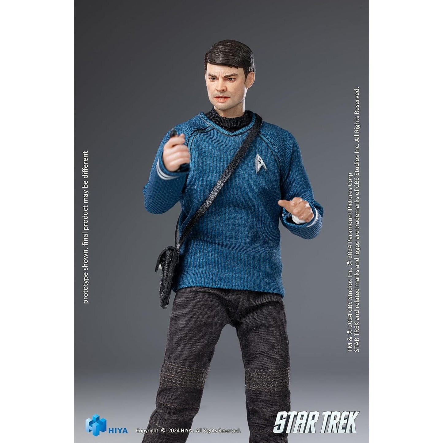 Star Trek 2009 Film Dr. Leonard "Bones" McCoy 1:12 Scale Action Figure - Hiya Toys Exquisite Super Series - PX Previews Exclusive!