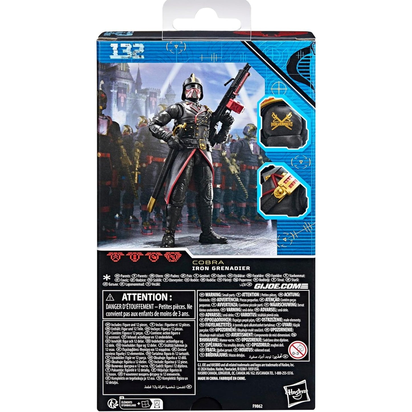 G.I. Joe Iron Grenadier Action Figure - Hasbro - Classified Series