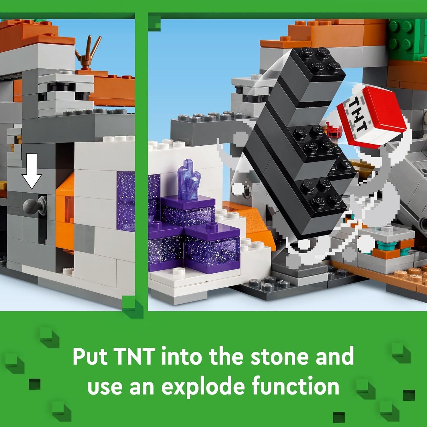 Minecraft The Badlands Mineshaft Building Toy - LEGO #21263