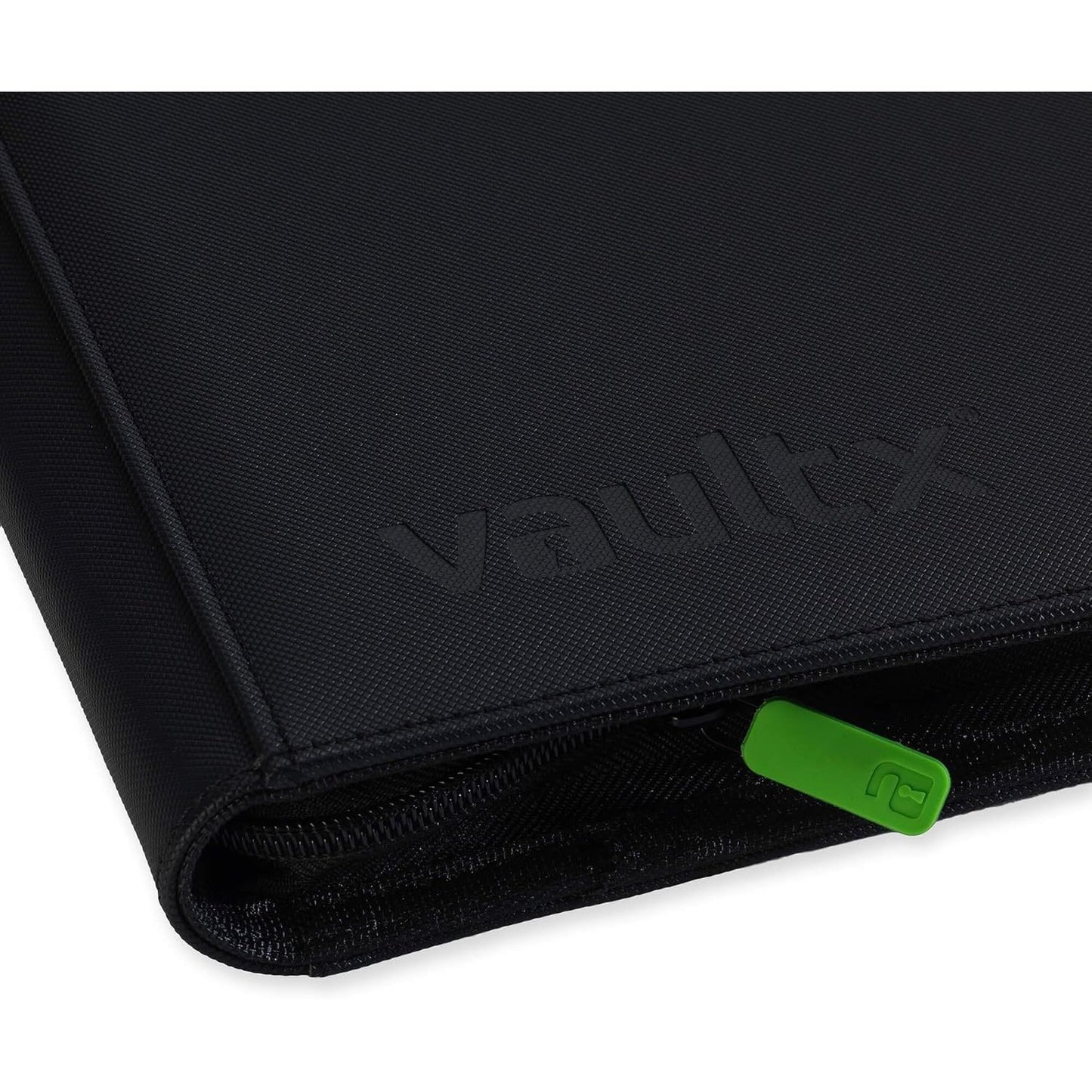Exo-Tec Zip Binder XL - 12-Pocket, Holds 624 Cards, Black - Vault X