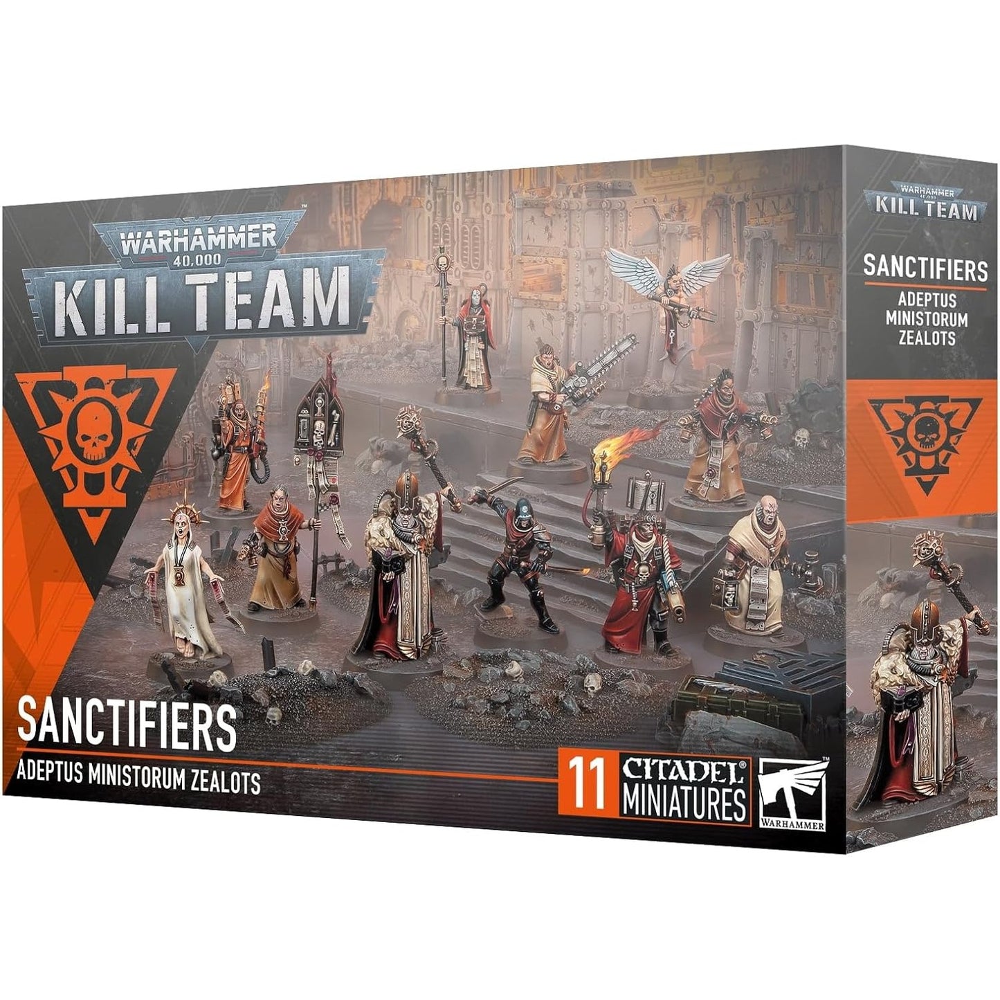Warhammer 40,000 Kill Team Sanctifiers Adeptus Ministorum Zealots - 11 Citadel Miniatures - Games Workshop