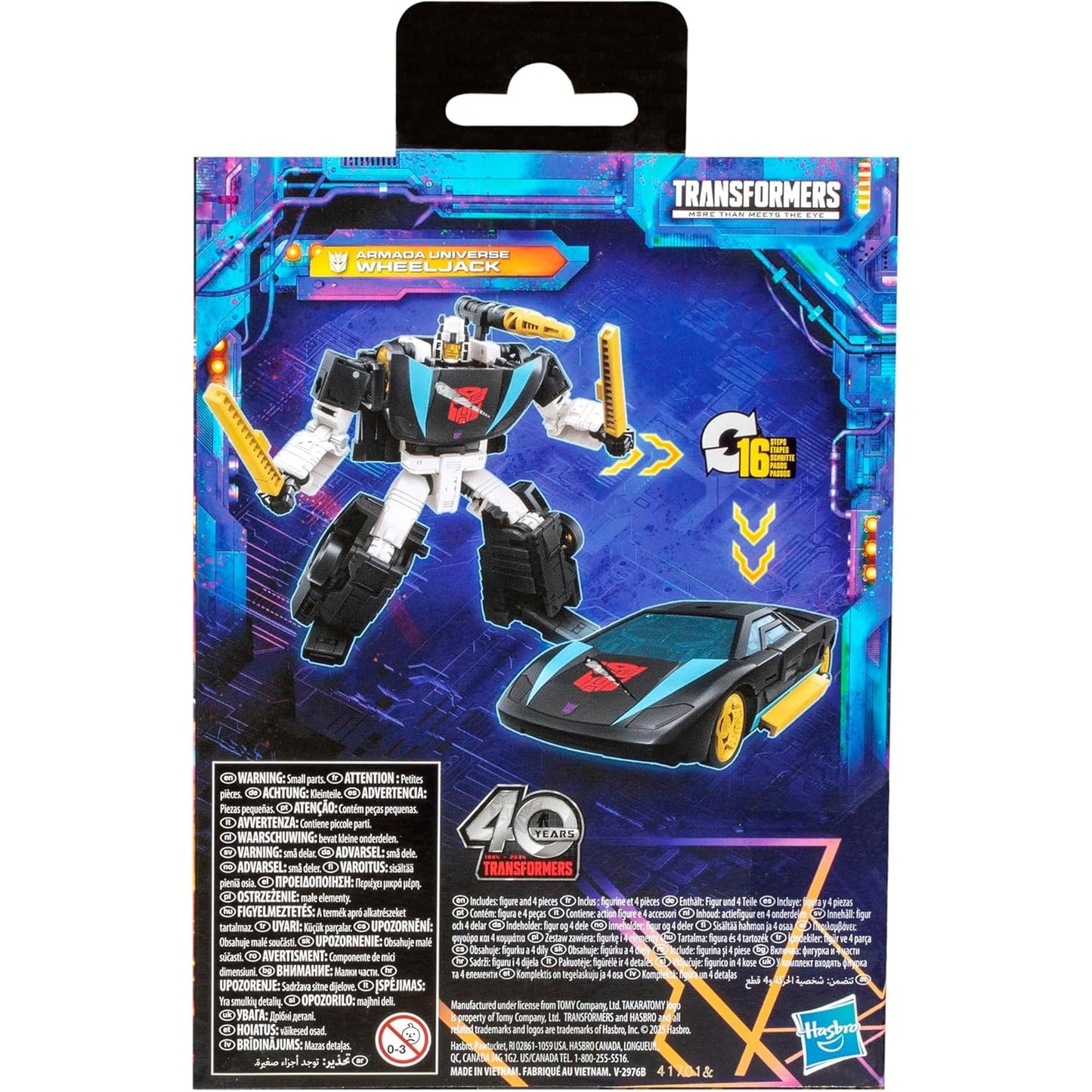 Transformers: Legacy United Deluxe Class Armada Universe Wheeljack Action Figure - Takara Tomy, Hasbro