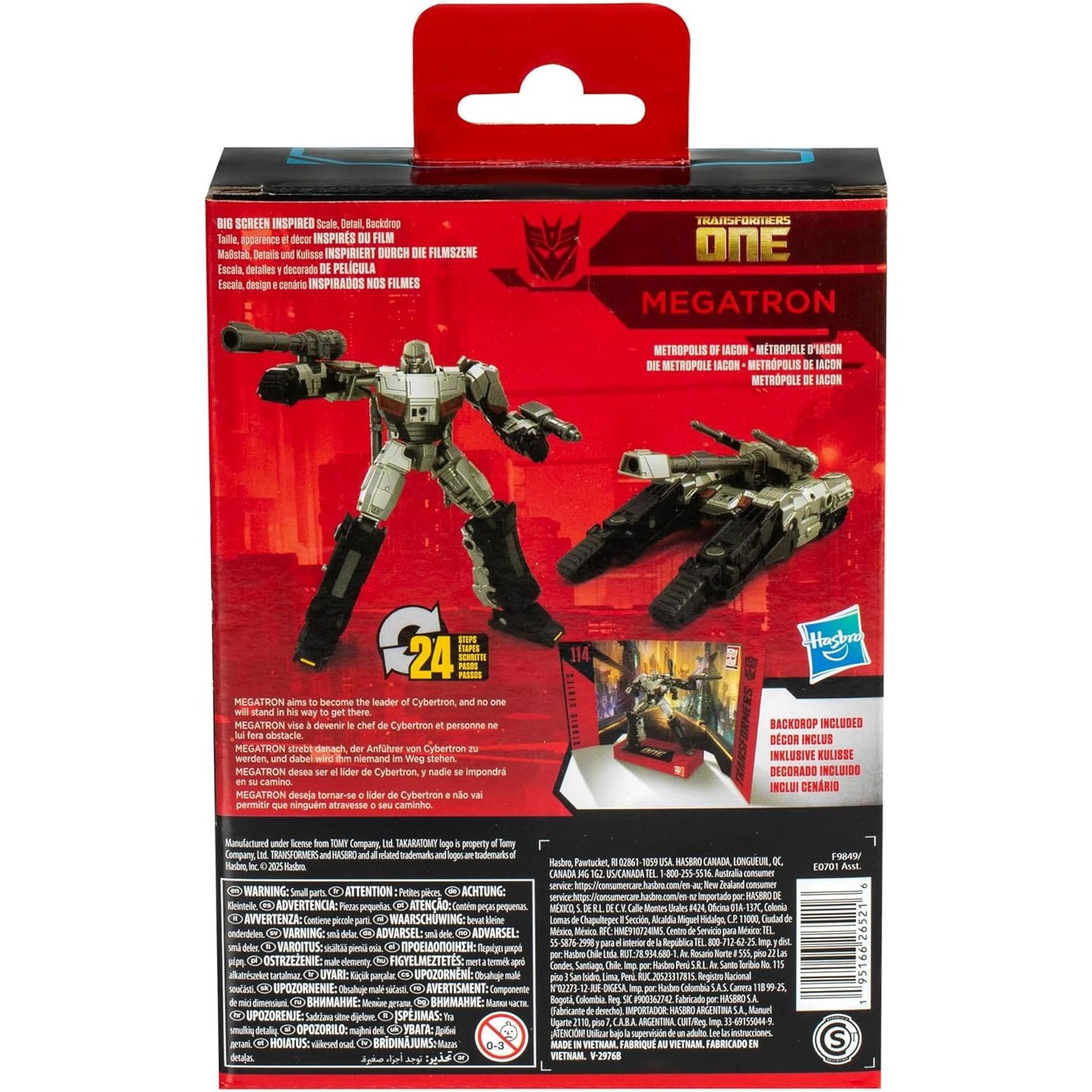 Transformers One Deluxe Class Megatron Action Figure - Hasbro, Takara Tomy - Studio Series 114