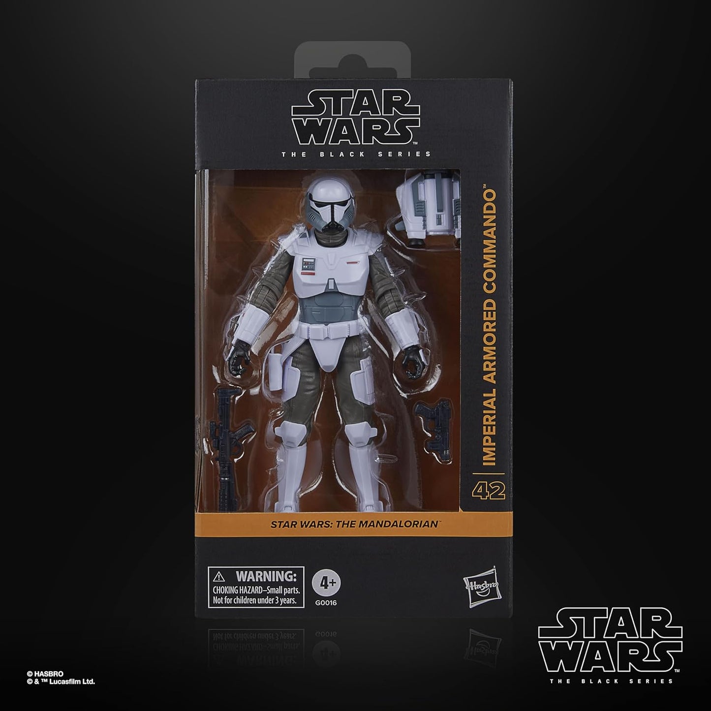 Star Wars: The Mandalorian 6" Imperial Armored Commando Action Figure - Hasbro - Star Wars: The Black Series