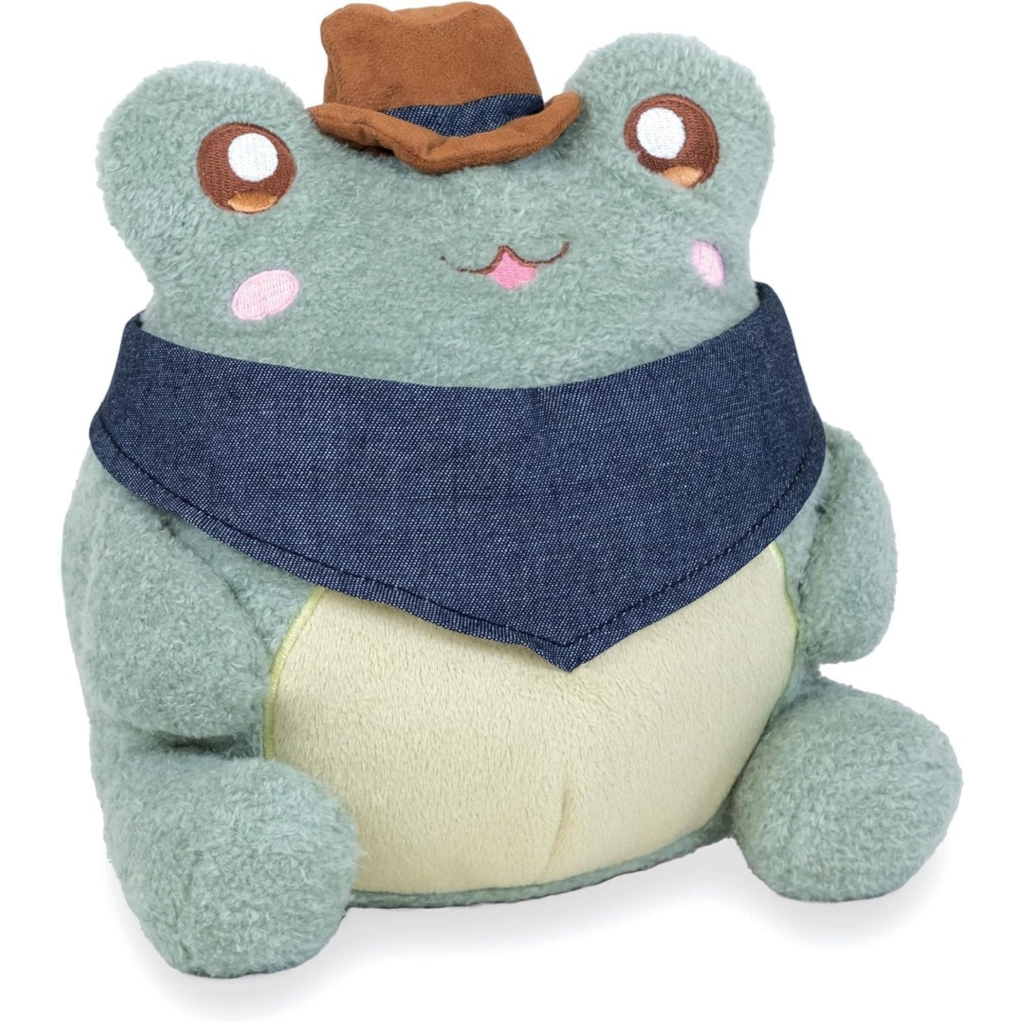 PlushGoals Cowboy Wawa Frog Plush - Cute Stuffed Animal - Cuddle Barn