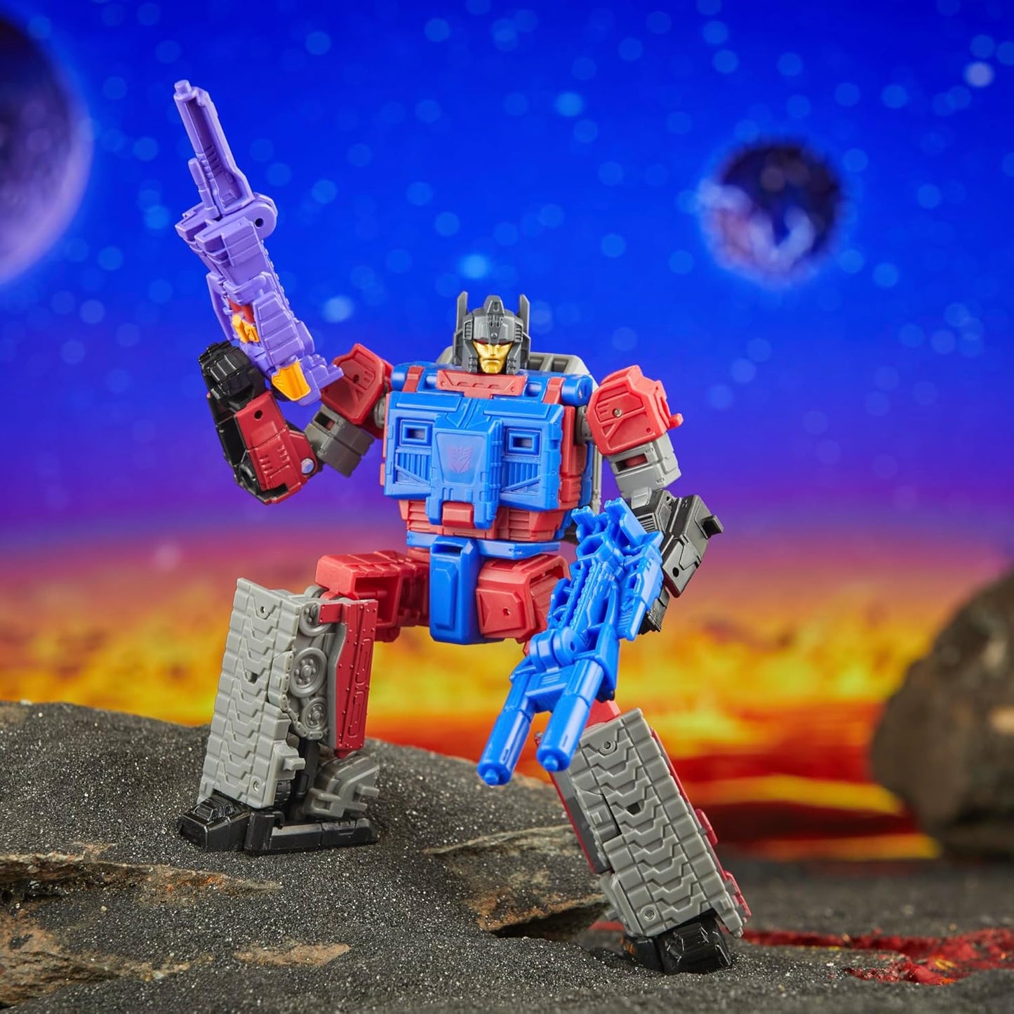 Transformers Deluxe Class G1 Universe Quake Action Figure - Hasbro, Takara Tomy - Legacy United