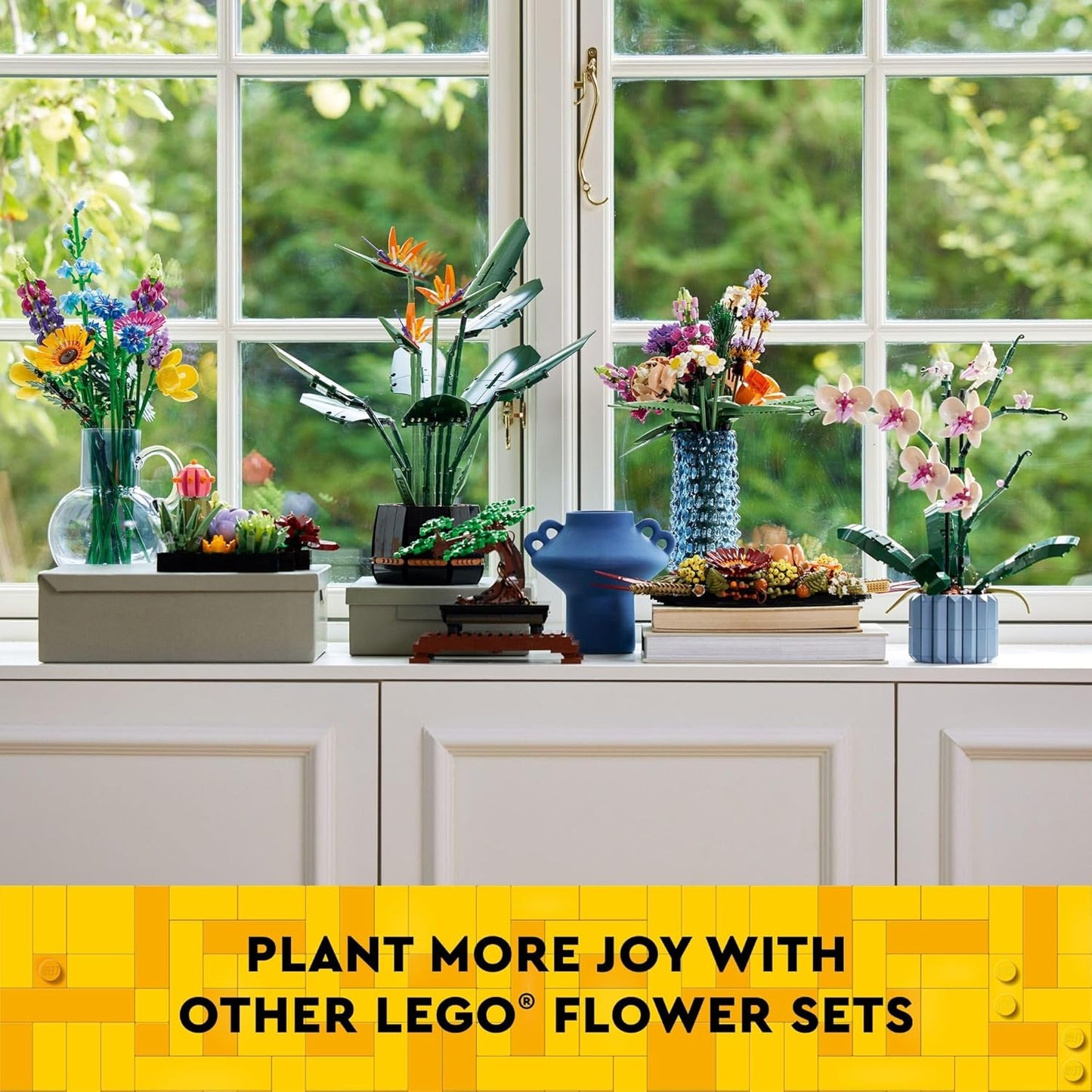 LEGO Daffodils Flower Building Toy - 216 Pieces, Ages 8+ - LEGO #40747