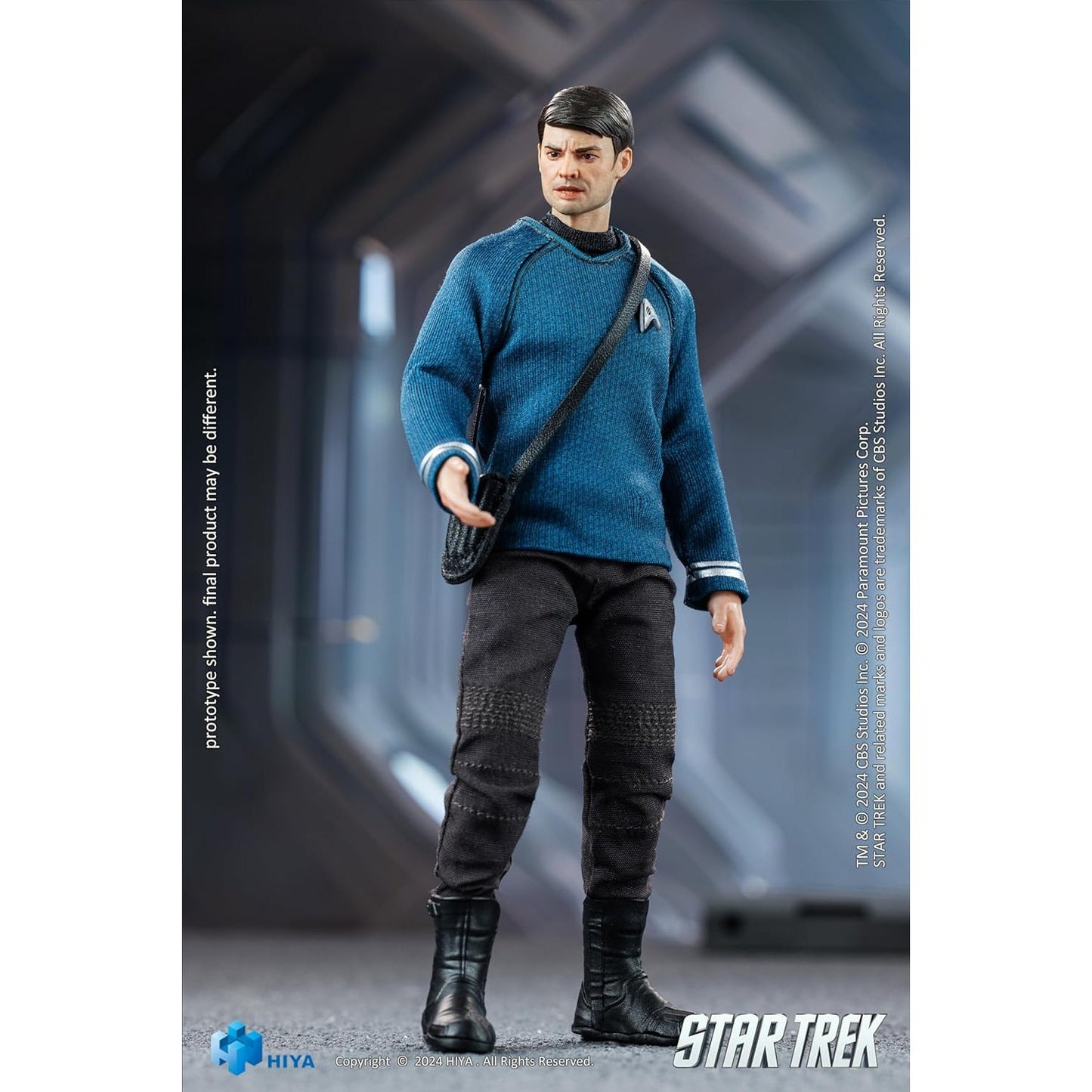 Star Trek 2009 Film Dr. Leonard "Bones" McCoy 1:12 Scale Action Figure - Hiya Toys Exquisite Super Series - PX Previews Exclusive!