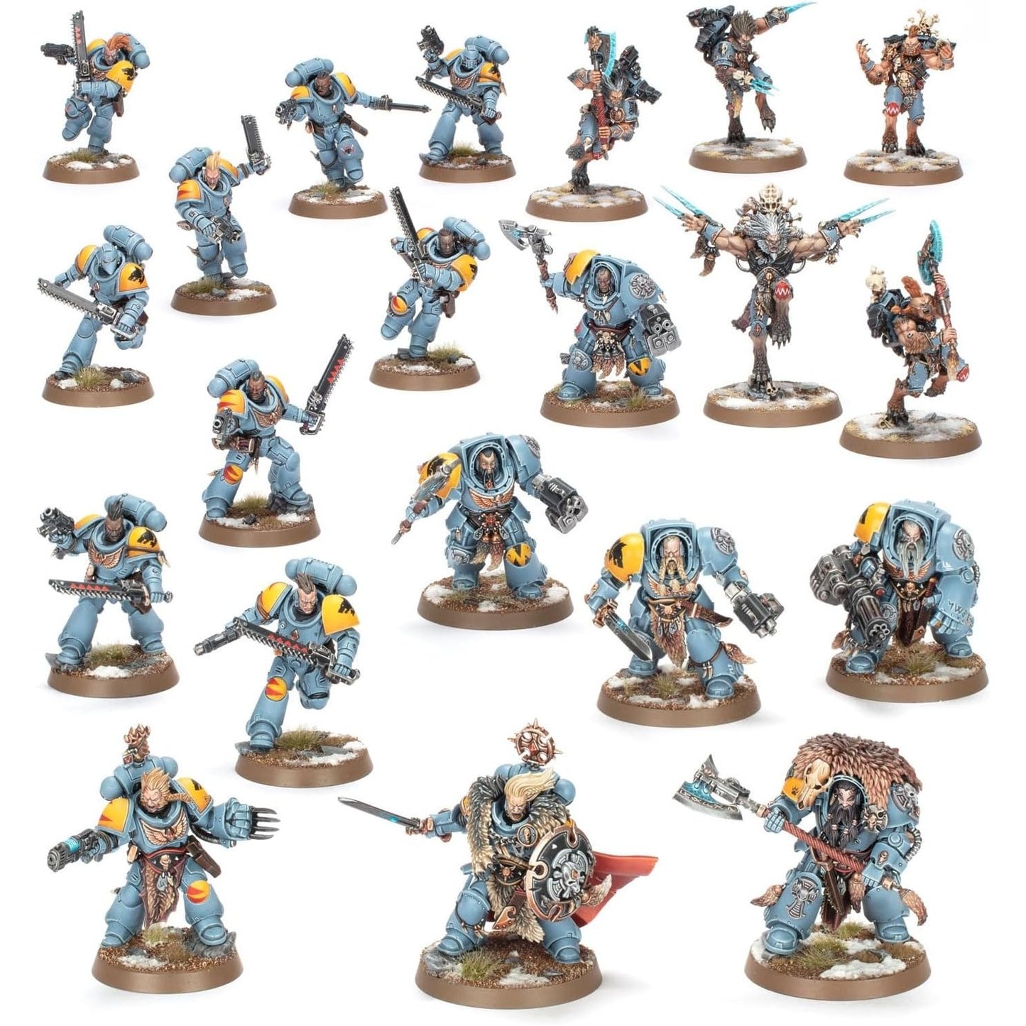Warhammer 40,000 Space Wolves Combat Patrol - 21 Citadel Miniatures - Games Workshop
