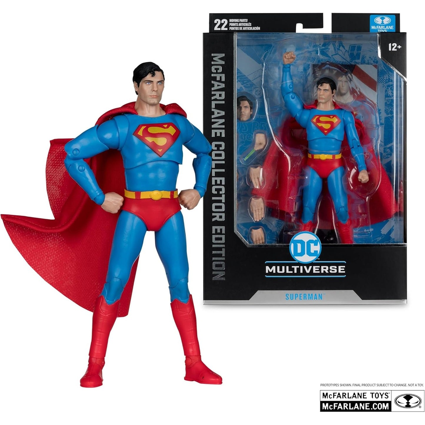 Superman: The Movie 1978 Superman Collector's Edition Action Figure - McFarlane Toys - DC Multiverse Wave 8