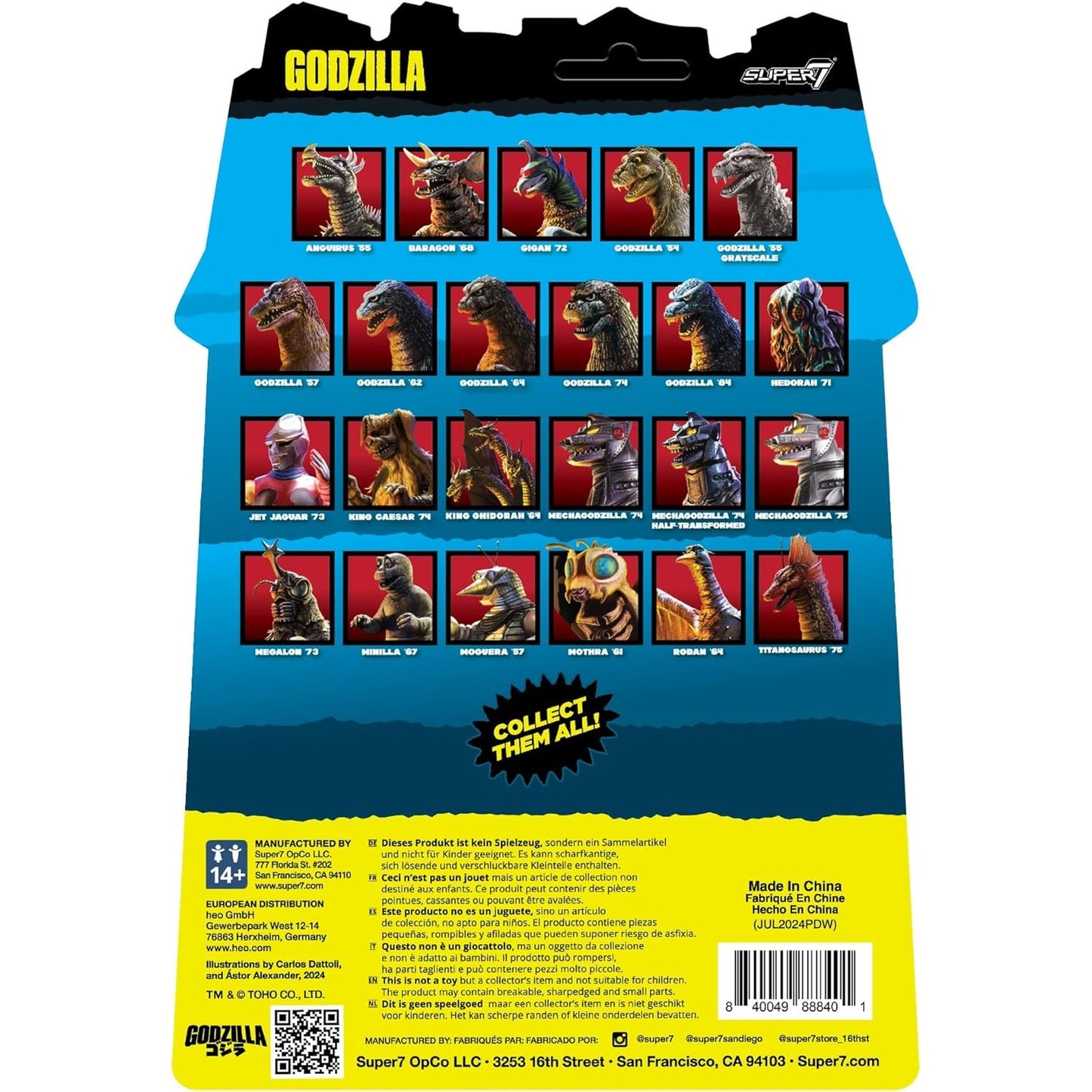 Godzilla Mechagodzilla '75 Action Figure - Toho, Super7 - ReAction