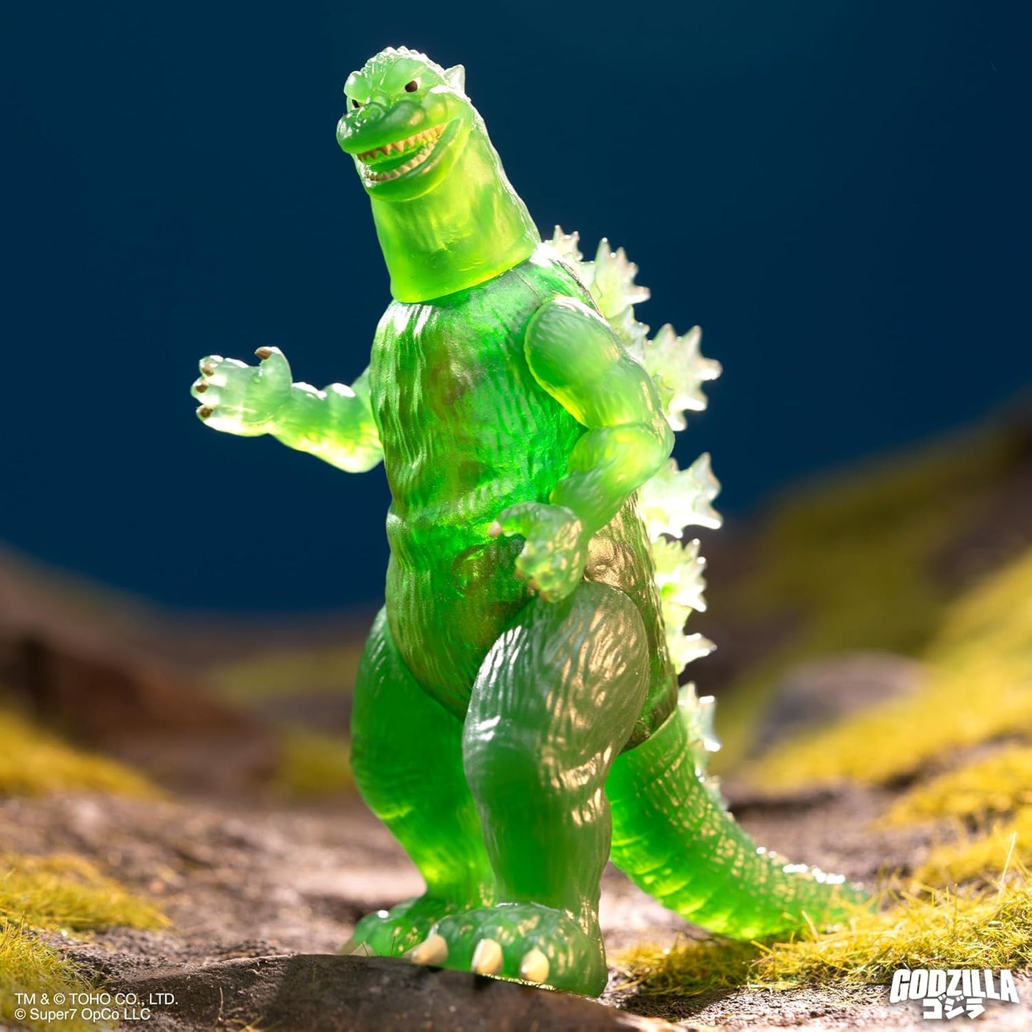 Godzilla '64 Green Flare Action Figure - Toho, Super7 - ReAction