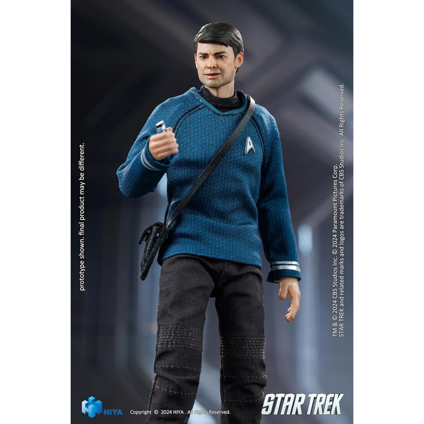 Star Trek 2009 Film Dr. Leonard "Bones" McCoy 1:12 Scale Action Figure - Hiya Toys Exquisite Super Series - PX Previews Exclusive!