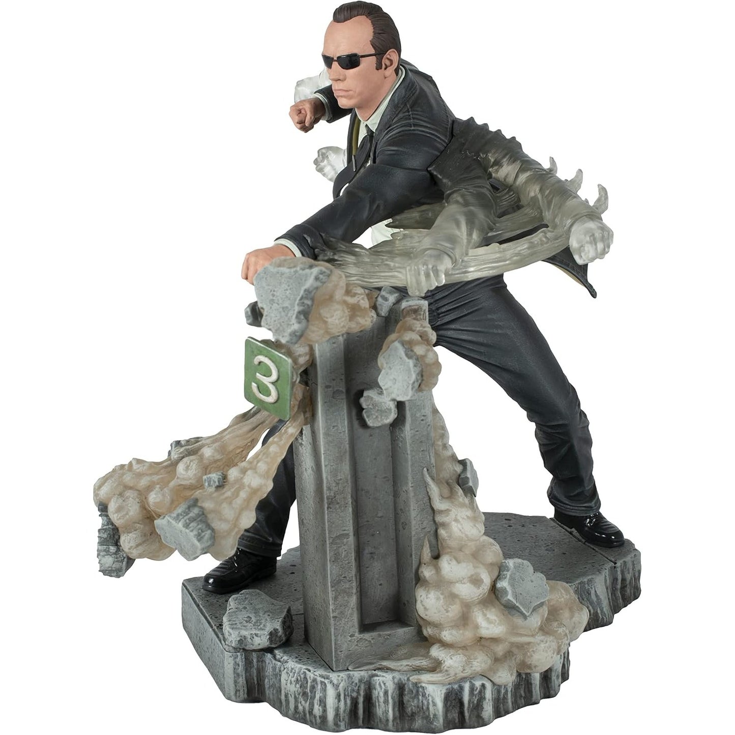 The Matrix Agent Smith Diamond Select Gallery Statue