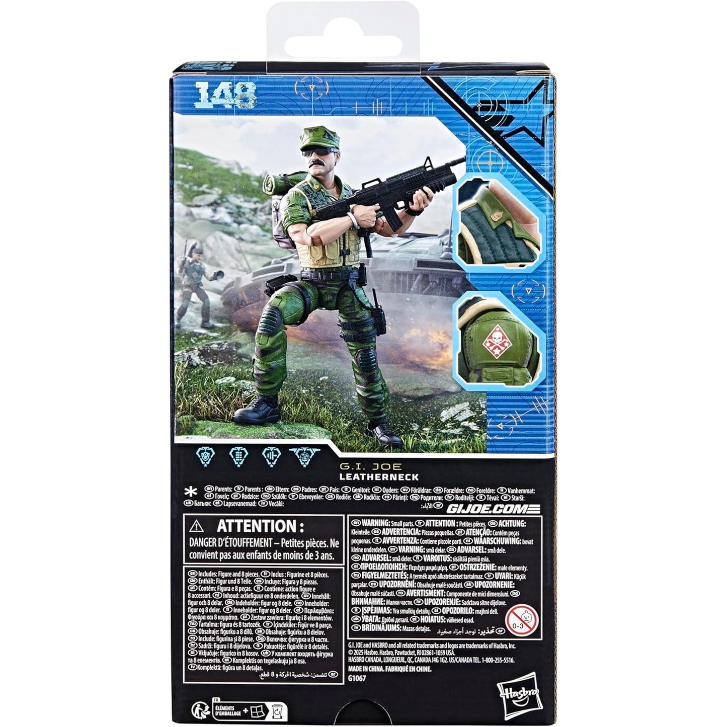 G.I. Joe Leatherneck Action Figure - Hasbro - G.I. Joe Classified Series