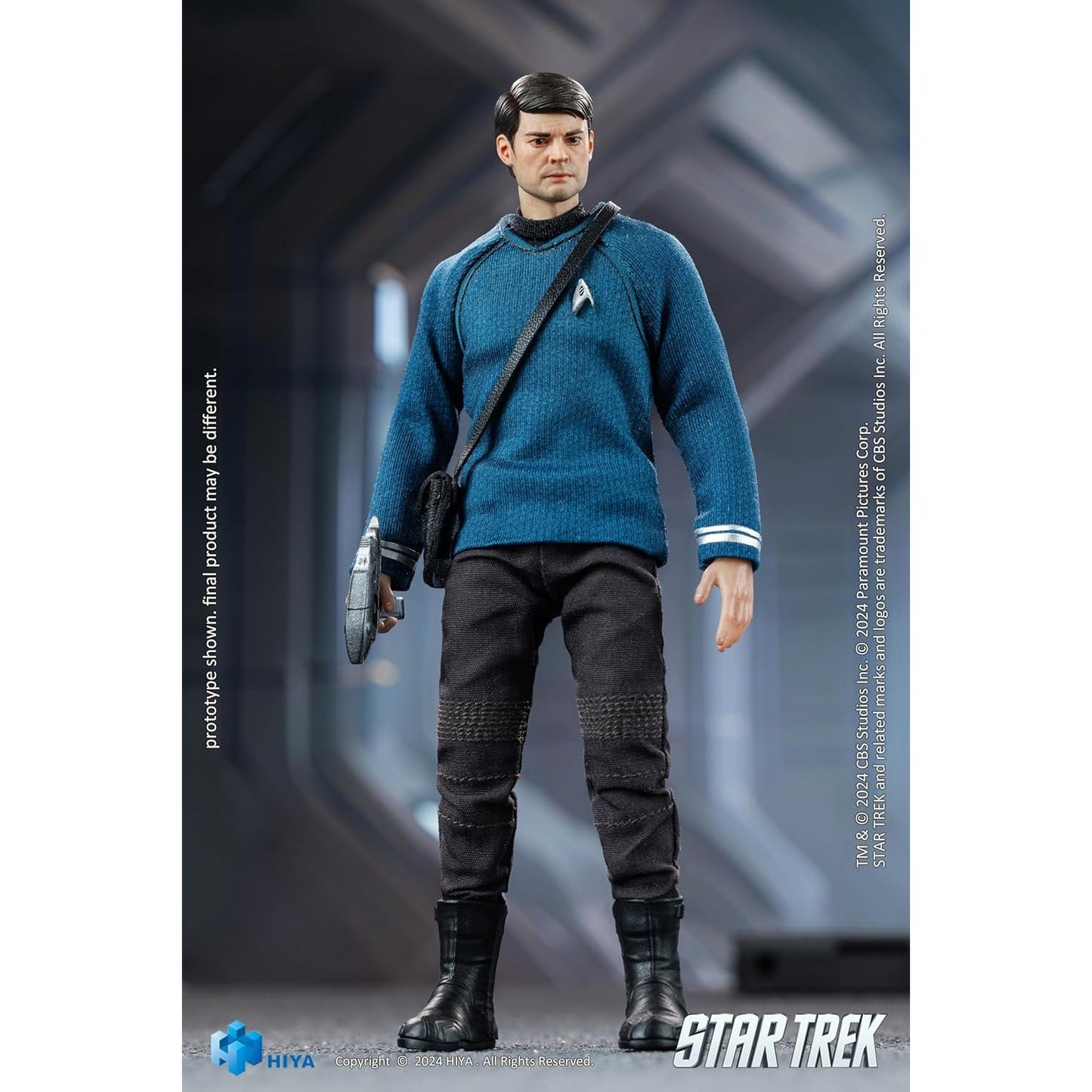 Star Trek 2009 Film Dr. Leonard "Bones" McCoy 1:12 Scale Action Figure - Hiya Toys Exquisite Super Series - PX Previews Exclusive!