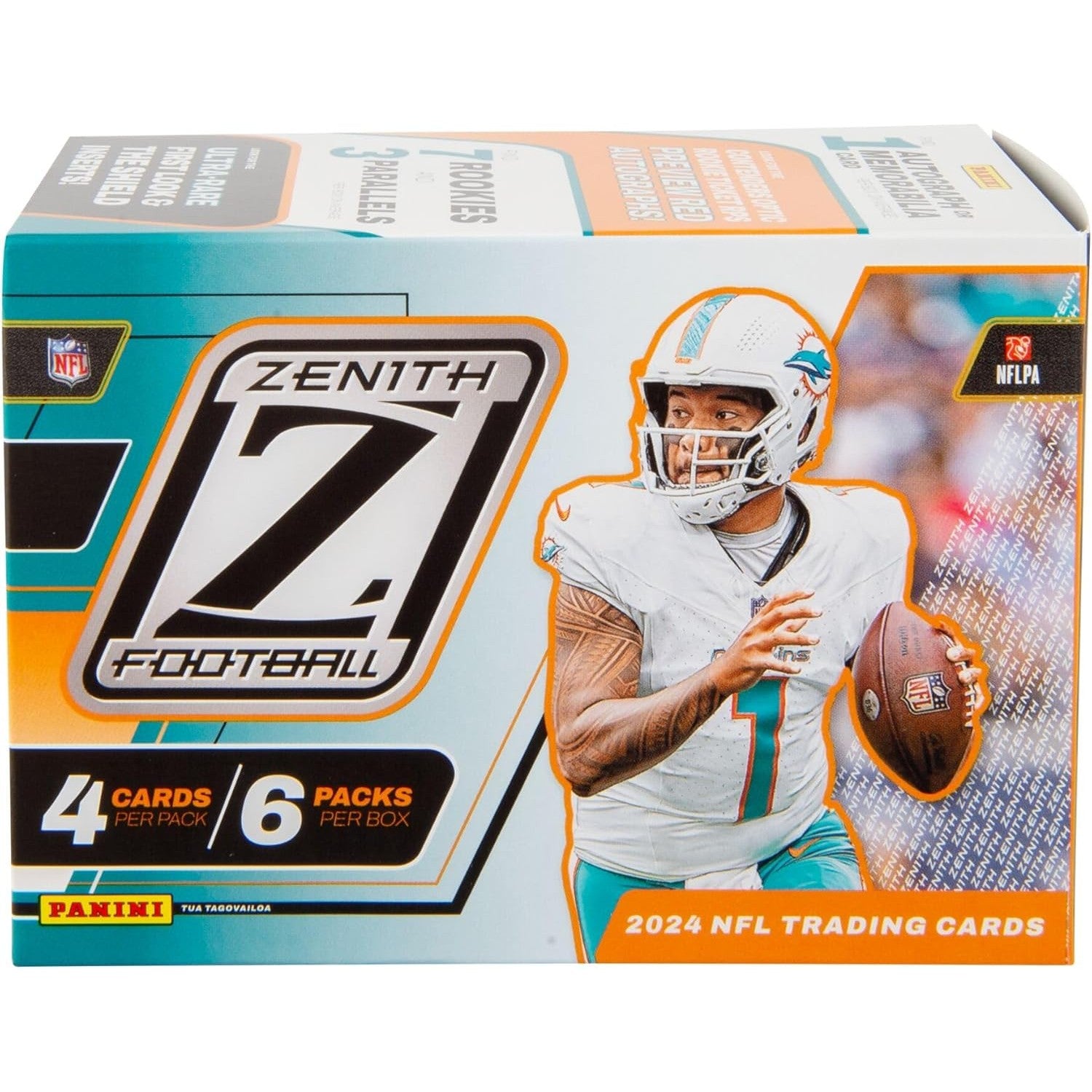 2024 Zenith NFL Football Blaster Box - 6 Packs, 24 Trading Cards - Panini