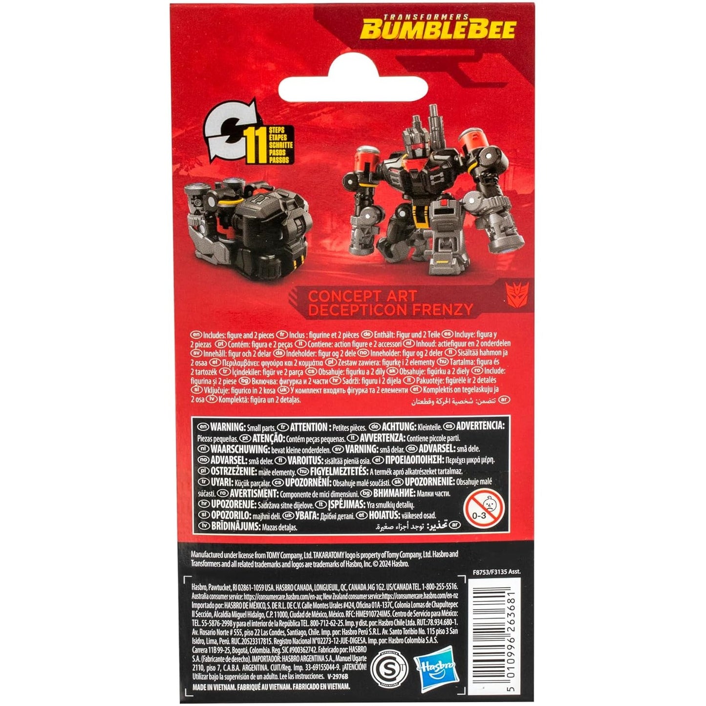 Transformers: Bumblebee Core Class Concept Art Frenzy Action Figure - Hasbro, Takara Tomy - Studio Series