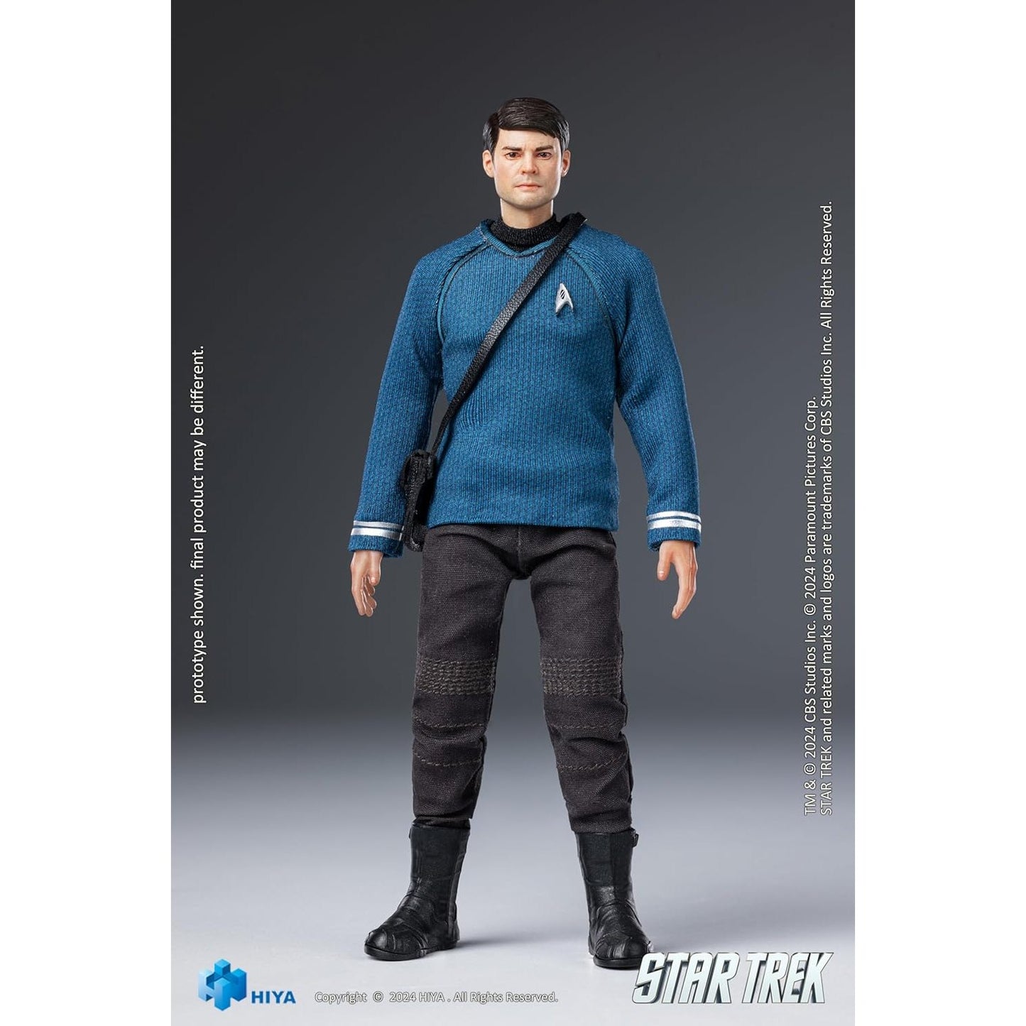 Star Trek 2009 Film Dr. Leonard "Bones" McCoy 1:12 Scale Action Figure - Hiya Toys Exquisite Super Series - PX Previews Exclusive!