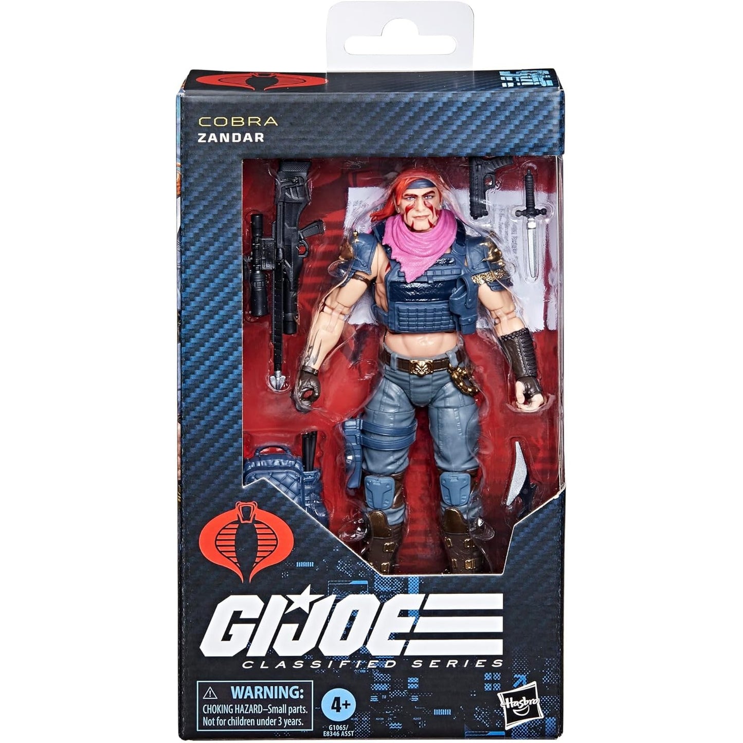 G.I. Joe Cobra Dreadnok Zandar Action Figure - Hasbro - Classified Series