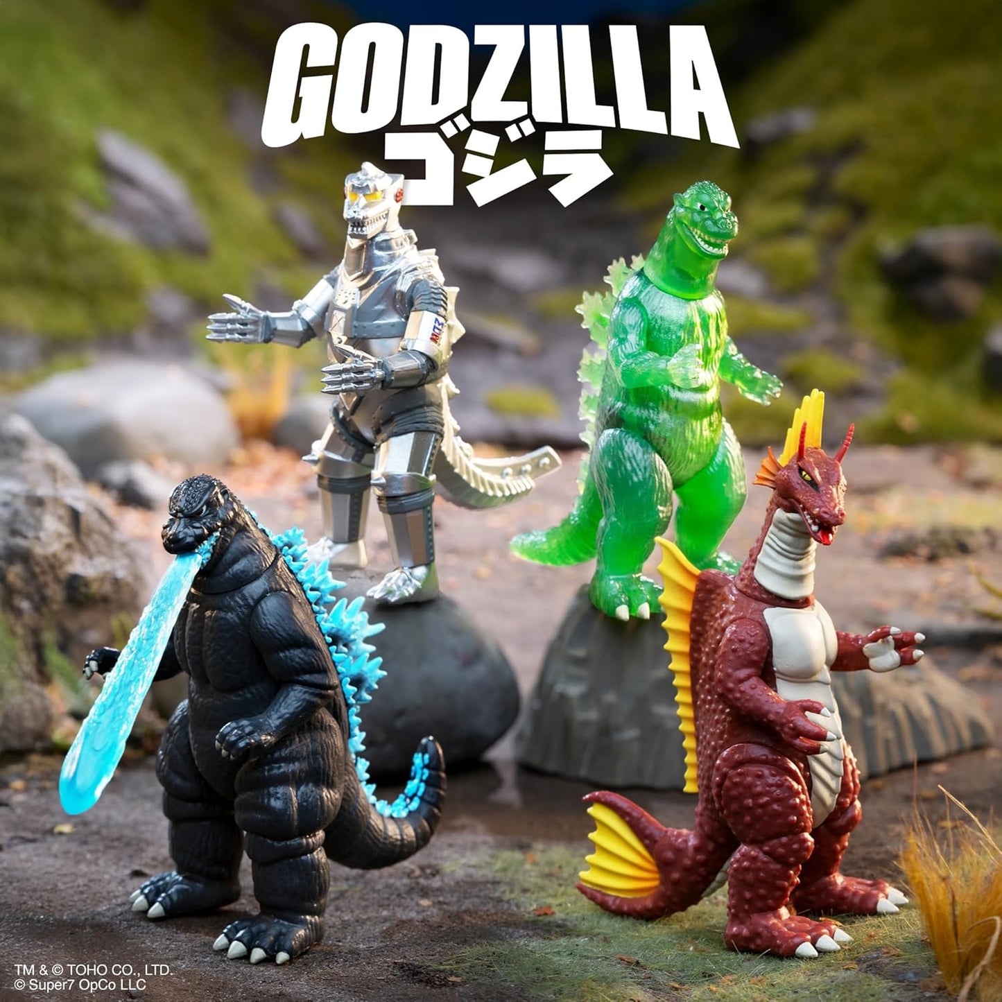 Godzilla Titanosaurus '75 Action Figure - Toho, Super7 - ReAction