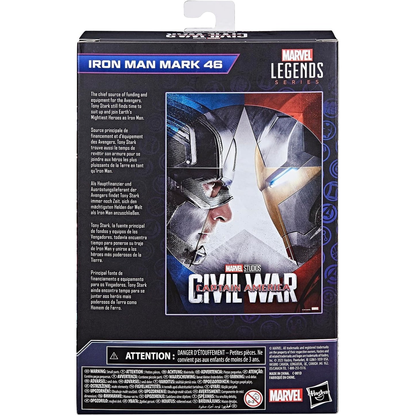 Marvel Iron Man Mark 46 Legends Series Infinity