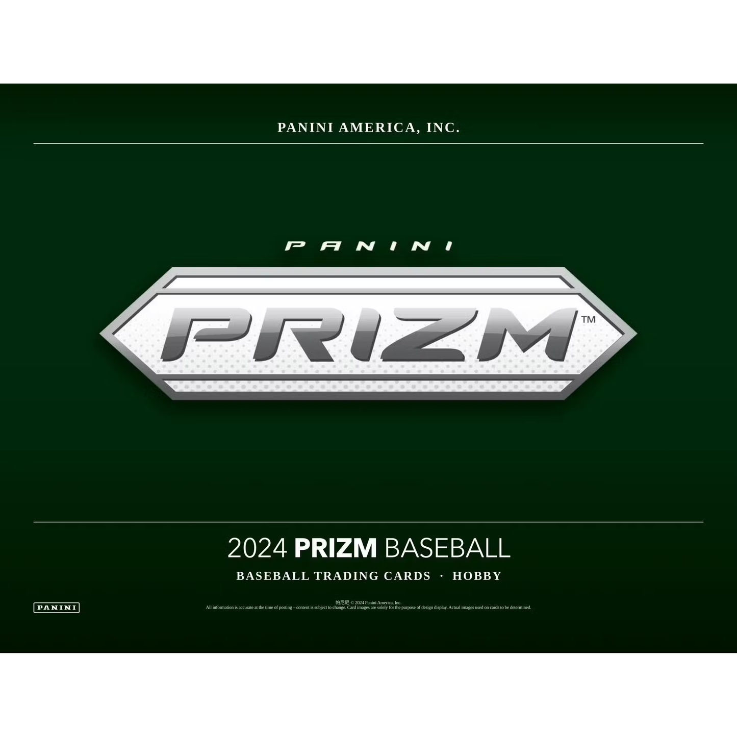 2024 Prizm Baseball Hobby Pack - 12 Cards - Panini