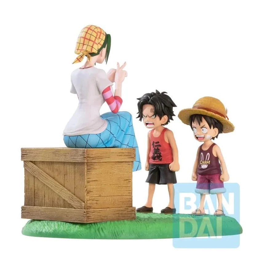 One Piece Memories of Foosha Village Road to Dawn Statue Figure - Bandai Spirits - Ichibansho Revible Moment