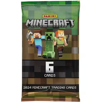 2024 Minecraft Trading Cards - 6 Cards - Panini