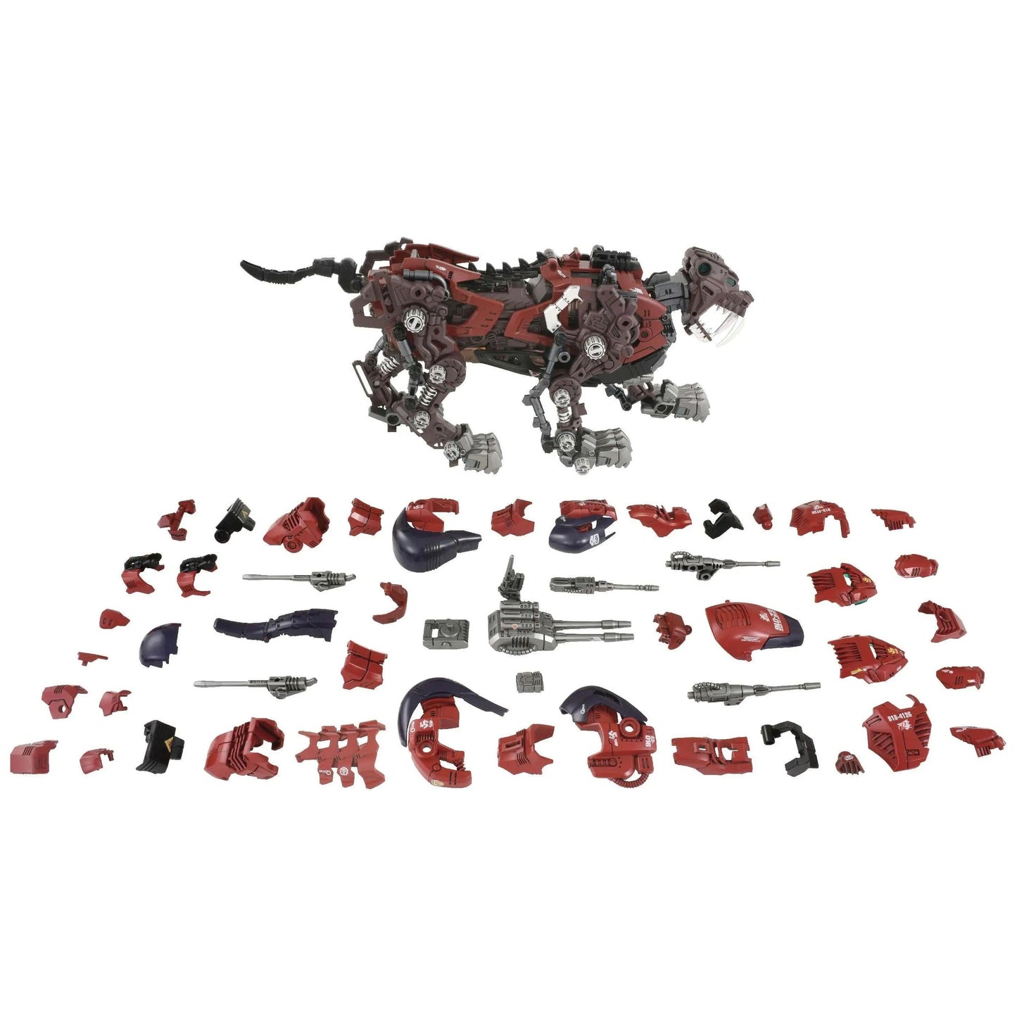 Zoids 40th Anniversary AZ-05 Saber Tiger 1/72 Scale Anime Figure Kit - Kotobukiya Zoids Highend Master Model