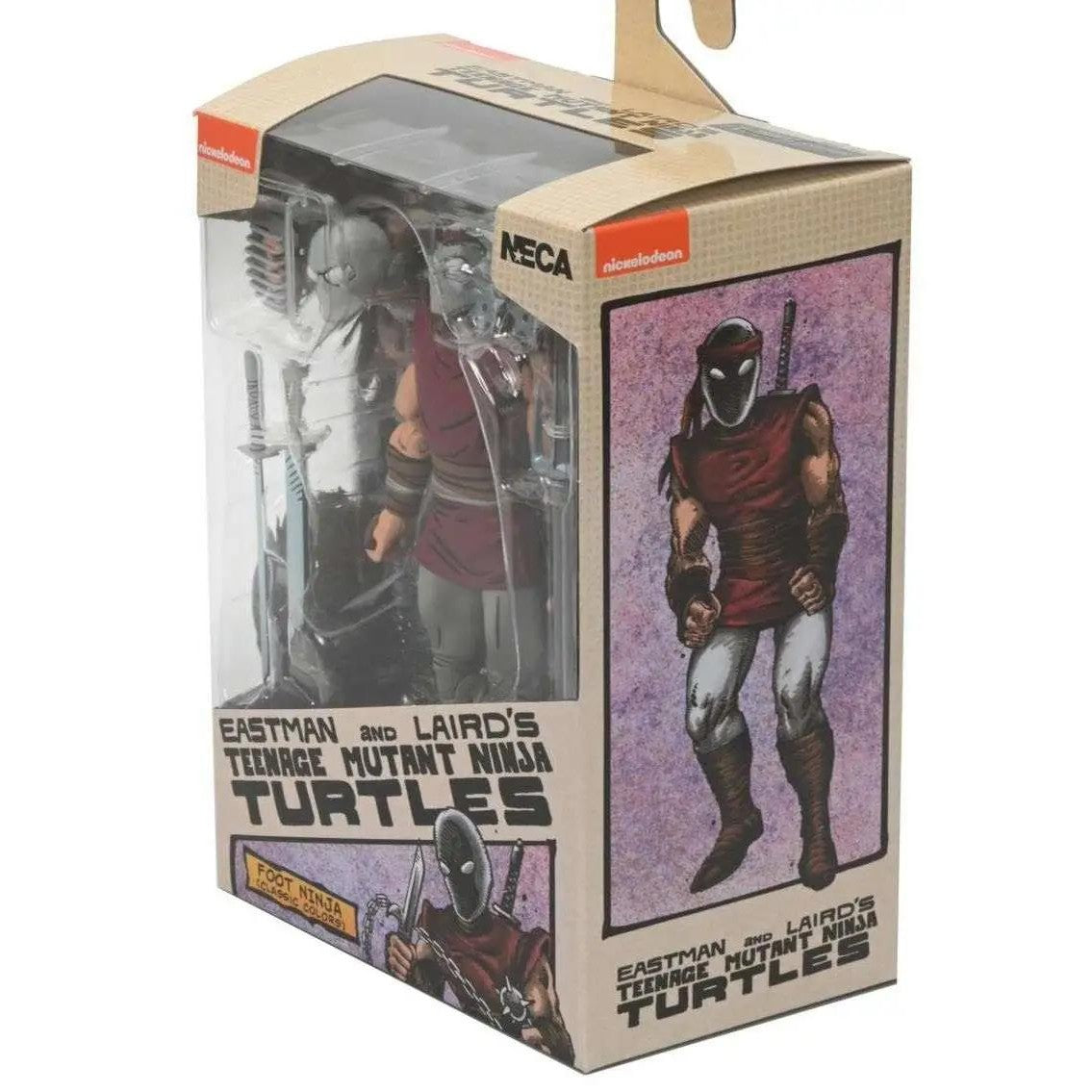 Teenage Mutant Ninja Turtles Foot Ninja 7" Action Figure - NECA Mirage Comics, Classic Colors