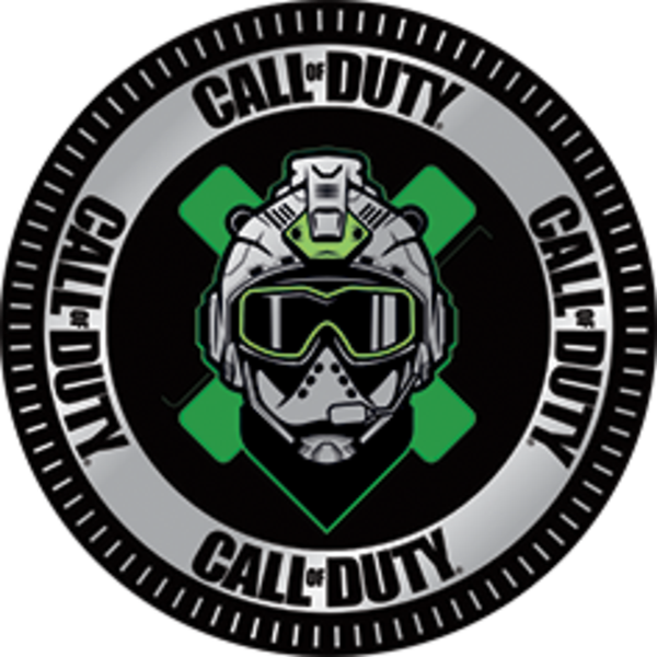 Call Of Duty Adhesive Metal Car Emblem - Officially Licensed by Activision