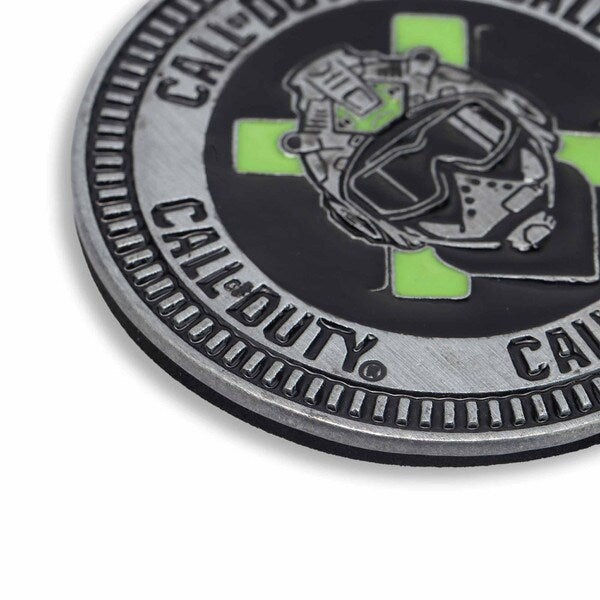 Call Of Duty Adhesive Metal Car Emblem - Officially Licensed by Activision