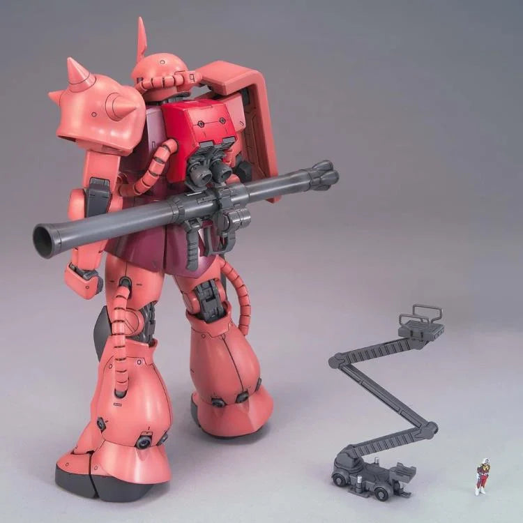 Mobile Suit Gundam Char's Zaku II Ver. 2.0 1/100 Scale Model Kit - Bandai Spirits - Gunpla MG Master Grade
