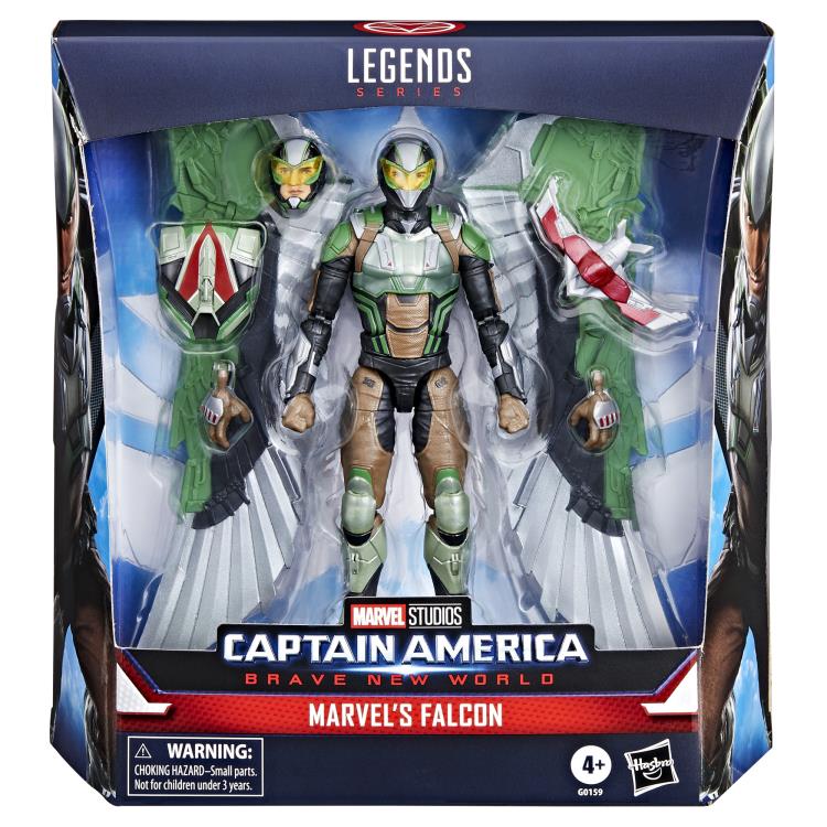 Captain America: Brave New World Marvel's Falcon Deluxe Action Figure - Hasbro - Marvel Legends Series