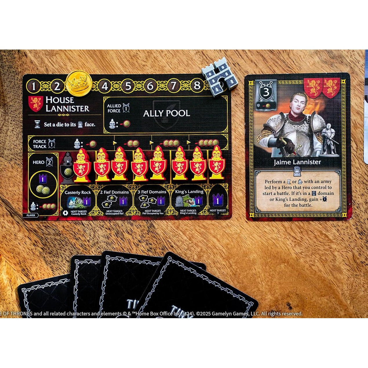 Tiny Epic Game of Thrones Strategy Board Game - Gamelyn Games, USAopoly