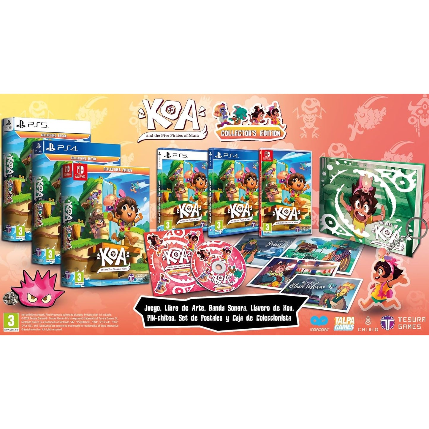 Koa and the Five Pirates of Mara Collector's Edition - Nintendo Switch Import