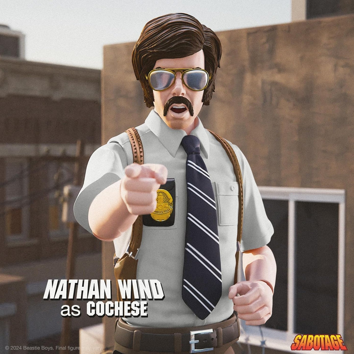 Beastie Boys ULTIMATES! Nathan Wind Sabotage Action Figure - Super7 - ULTIMATES!