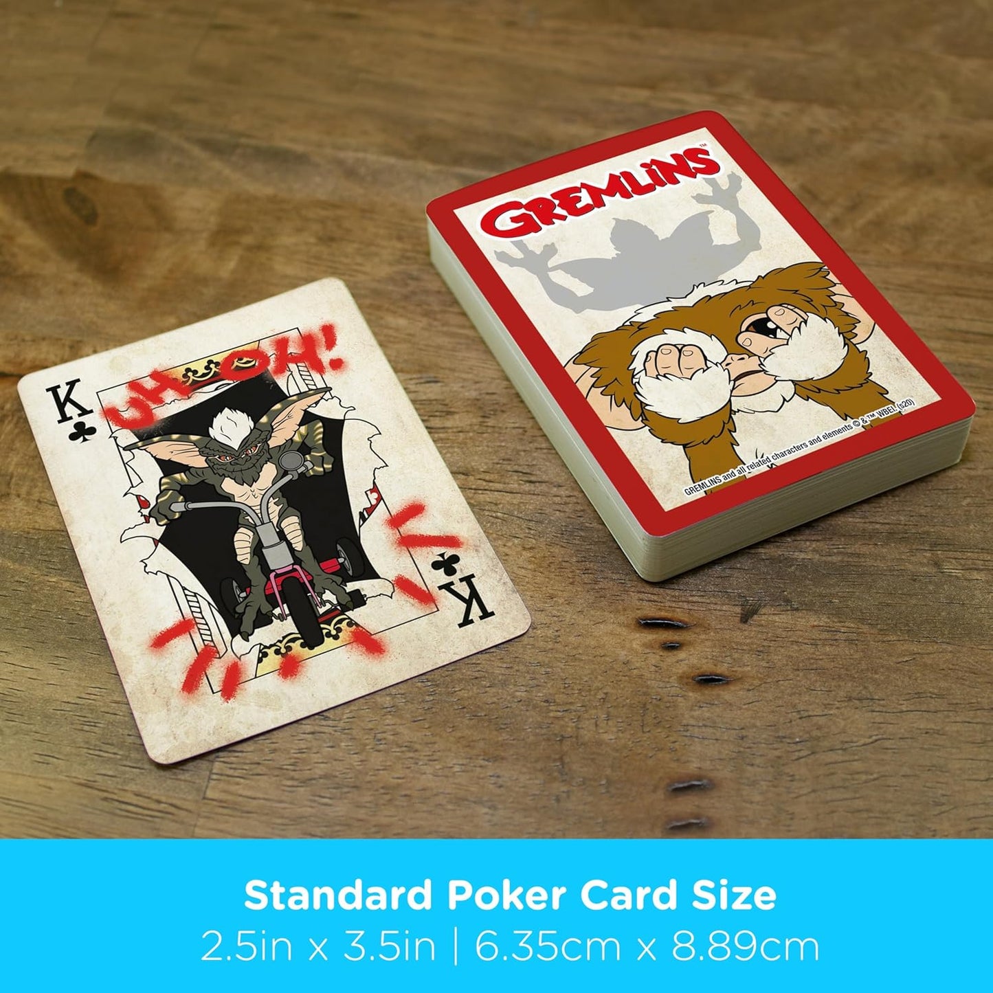 Gremlins Playing Cards - Deck of 52 + 2 Jokers - Aquarius