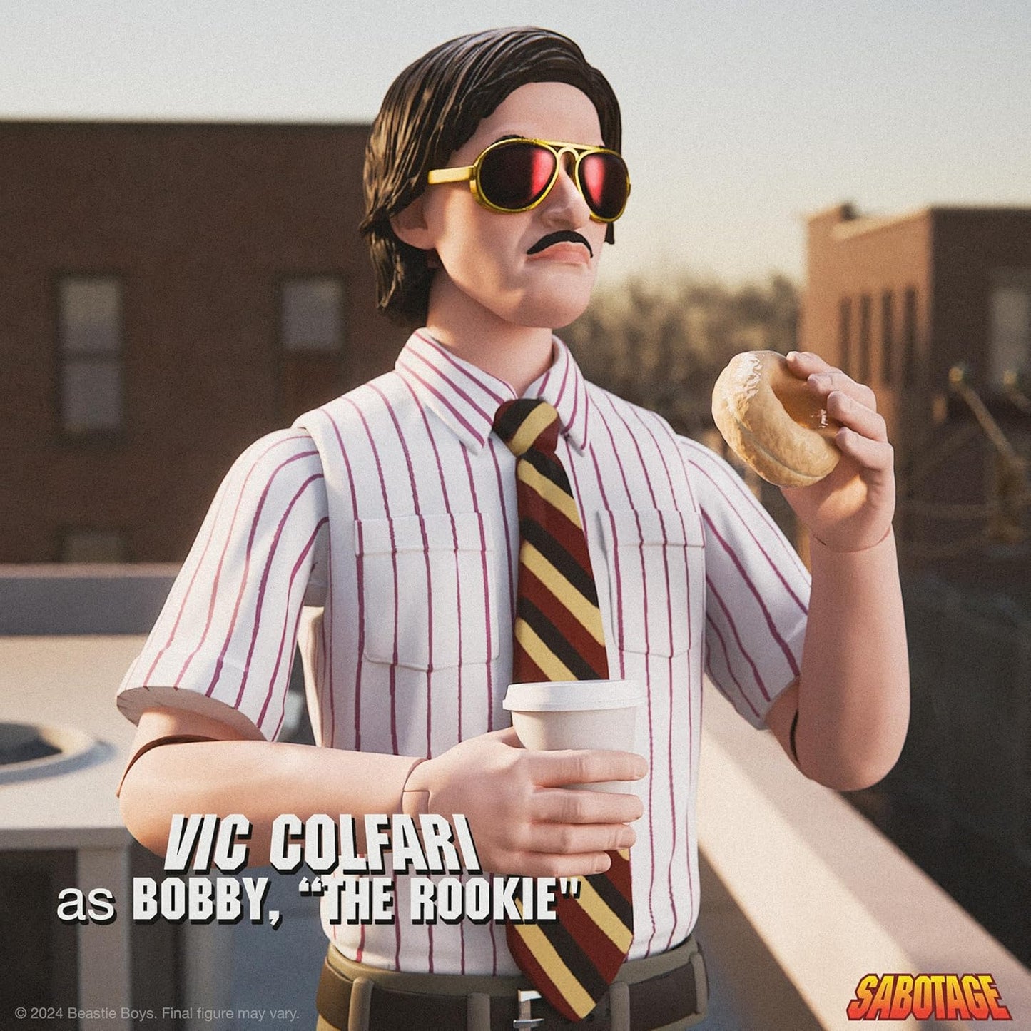 Beastie Boys ULTIMATES! Vic Colfari Sabotage Action Figure - Super7 - ULTIMATES