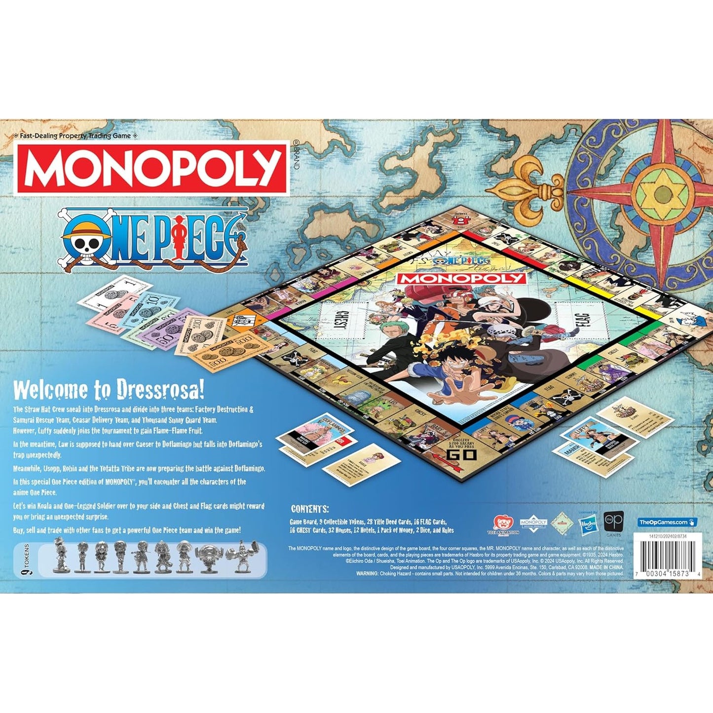 Monopoly: One Piece Edition Board Game - USAopoly