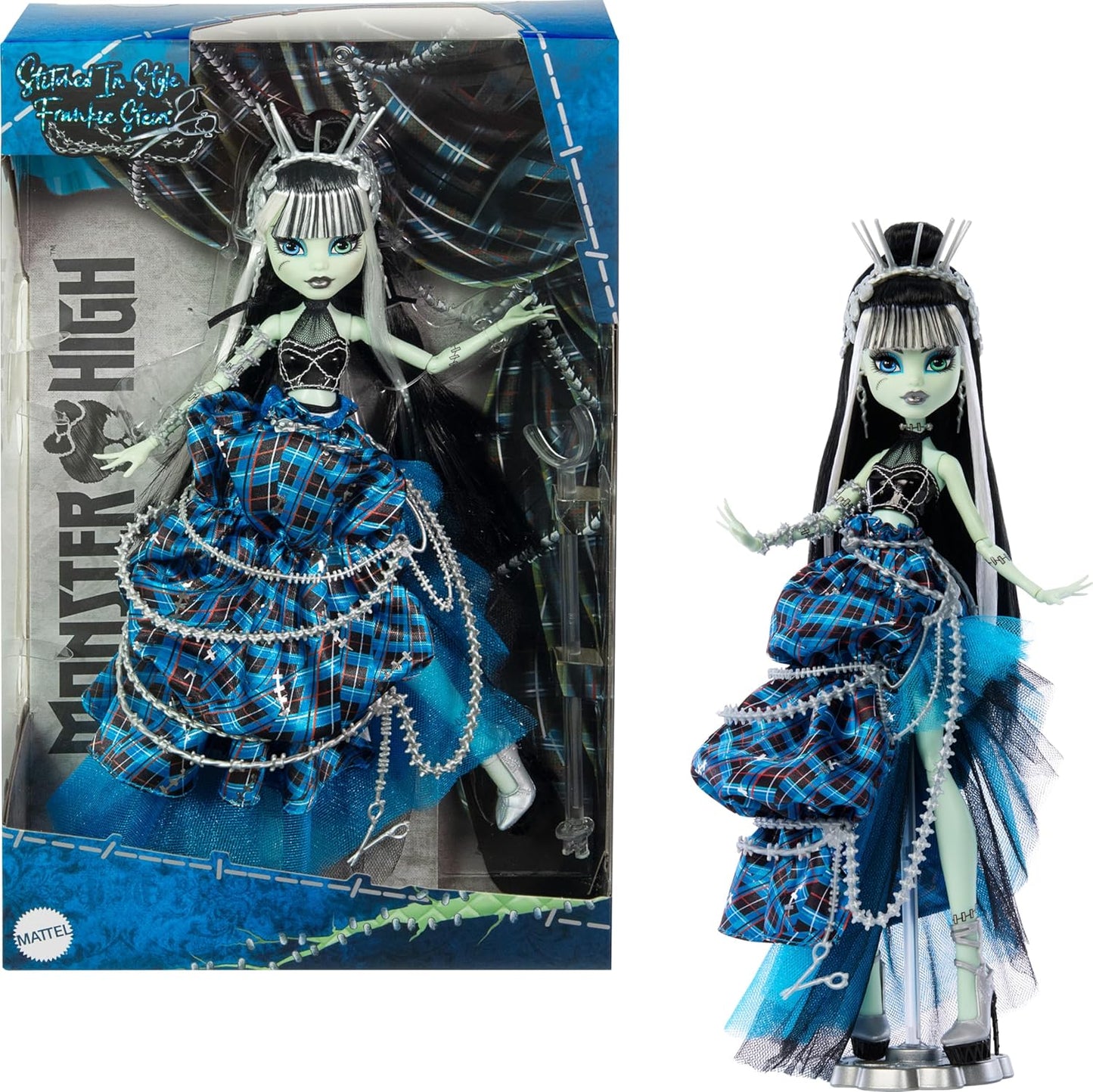 Monster High Frankie Stein Fashion Doll - Mattel - Stitched in Style