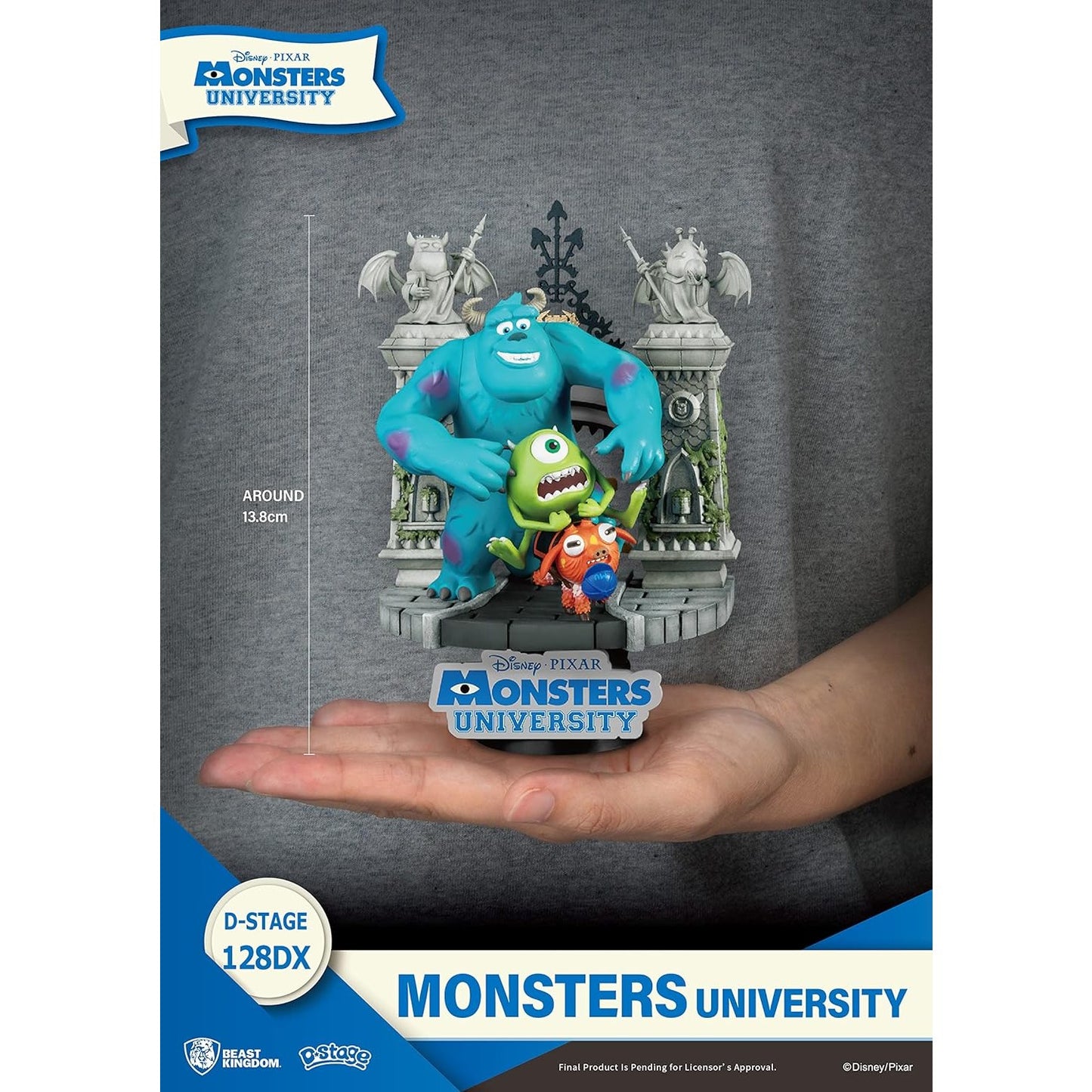 Monsters University Mike & Sulley Statue Figure - Beast Kingdom D-Stage 128DX