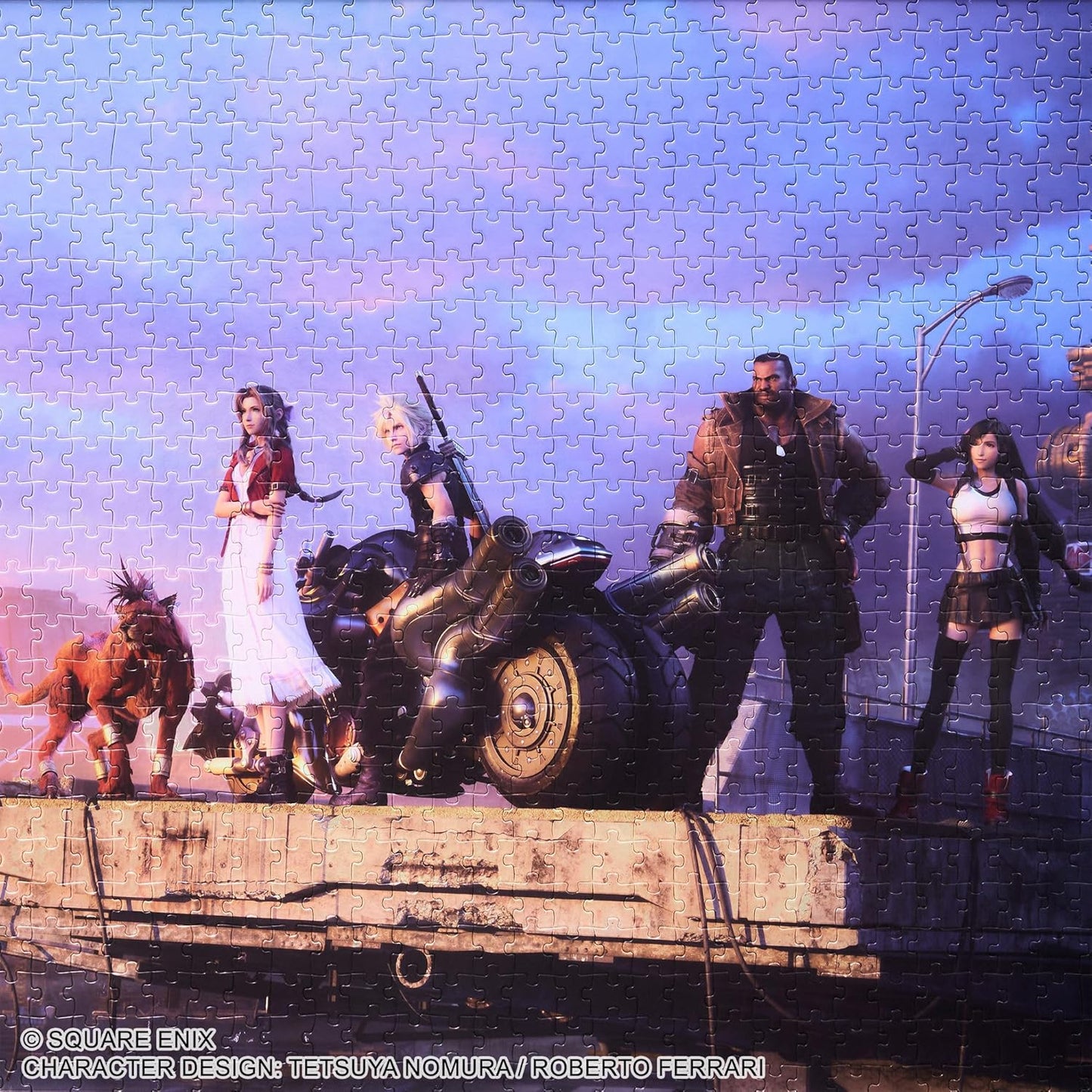 Final Fantasy VII Remake Midgar 1000 Piece Puzzle - Square Enix