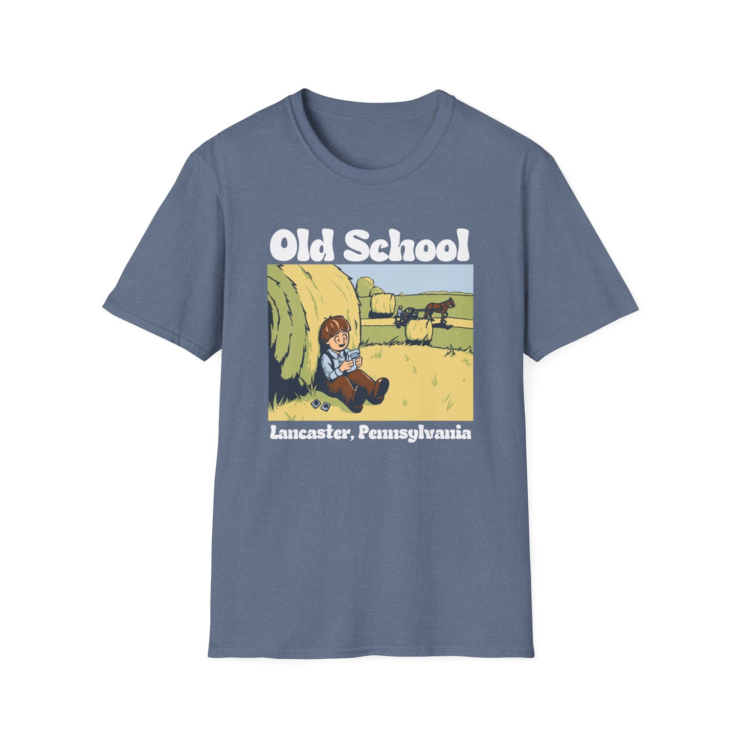 Old School Lancaster Unisex Softstyle T-Shirt