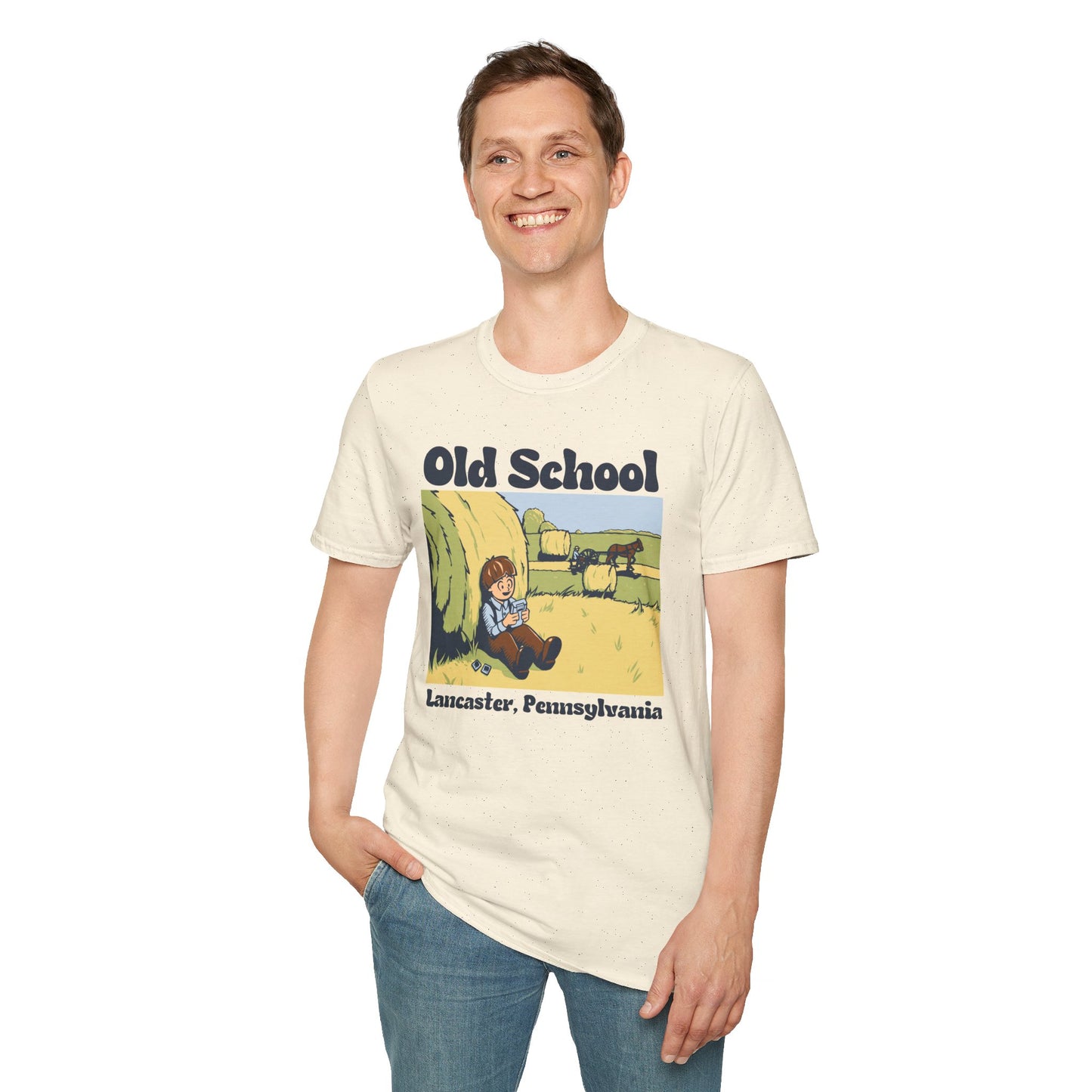 Old School Lancaster Unisex Softstyle T-Shirt